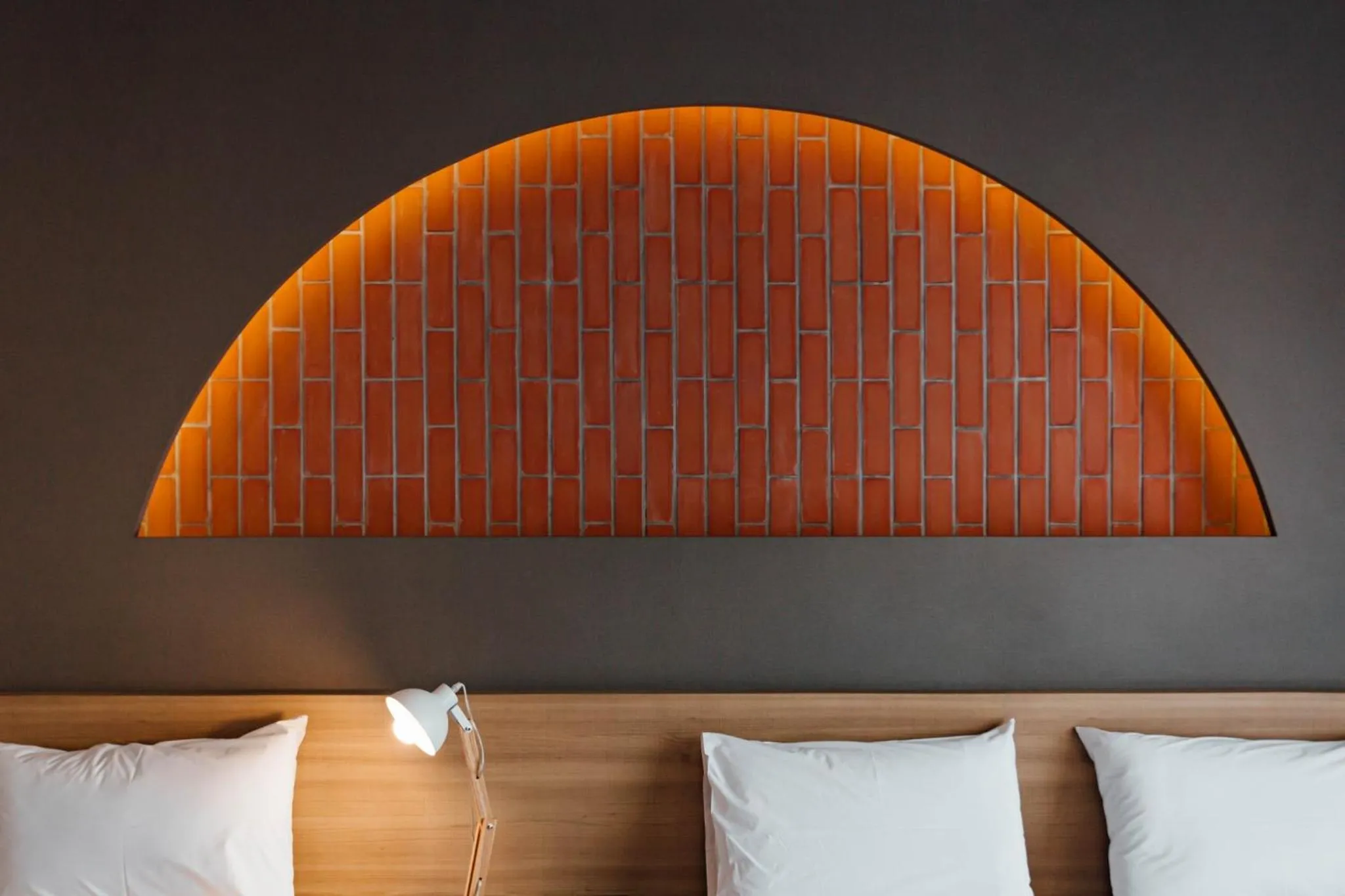 Bed in Clay Hotel Udonthani