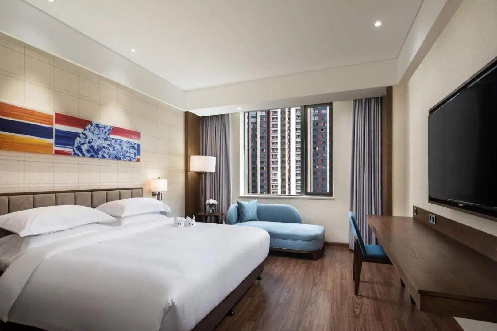 King Room - single occupancy - Smoking in Ramada by Wyndham Baoji Jintai King Room - single occupancy - Smoking in Ramada by Wyndham Baoji Jintai