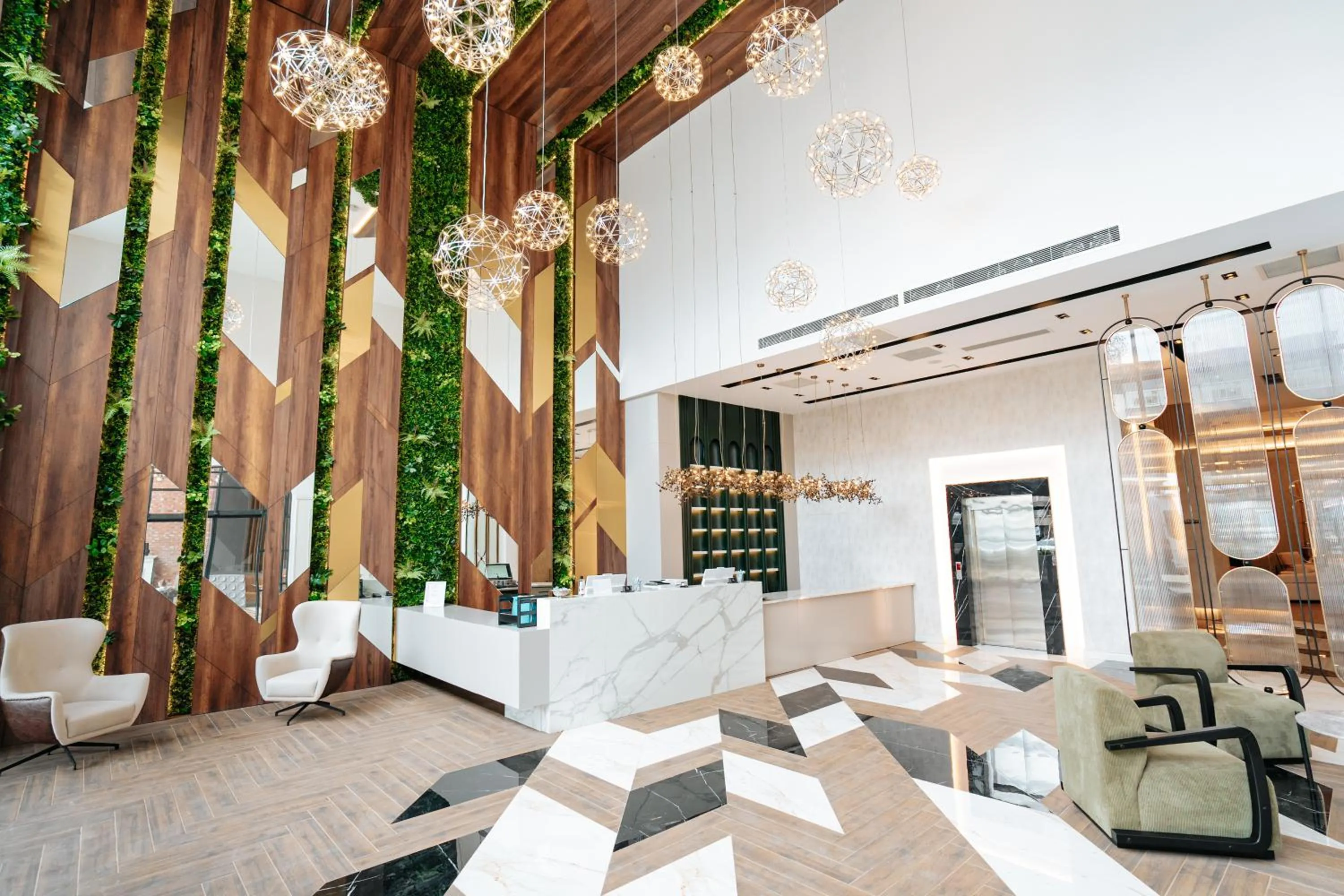 Lobby or reception in Empula Hotel & Residences