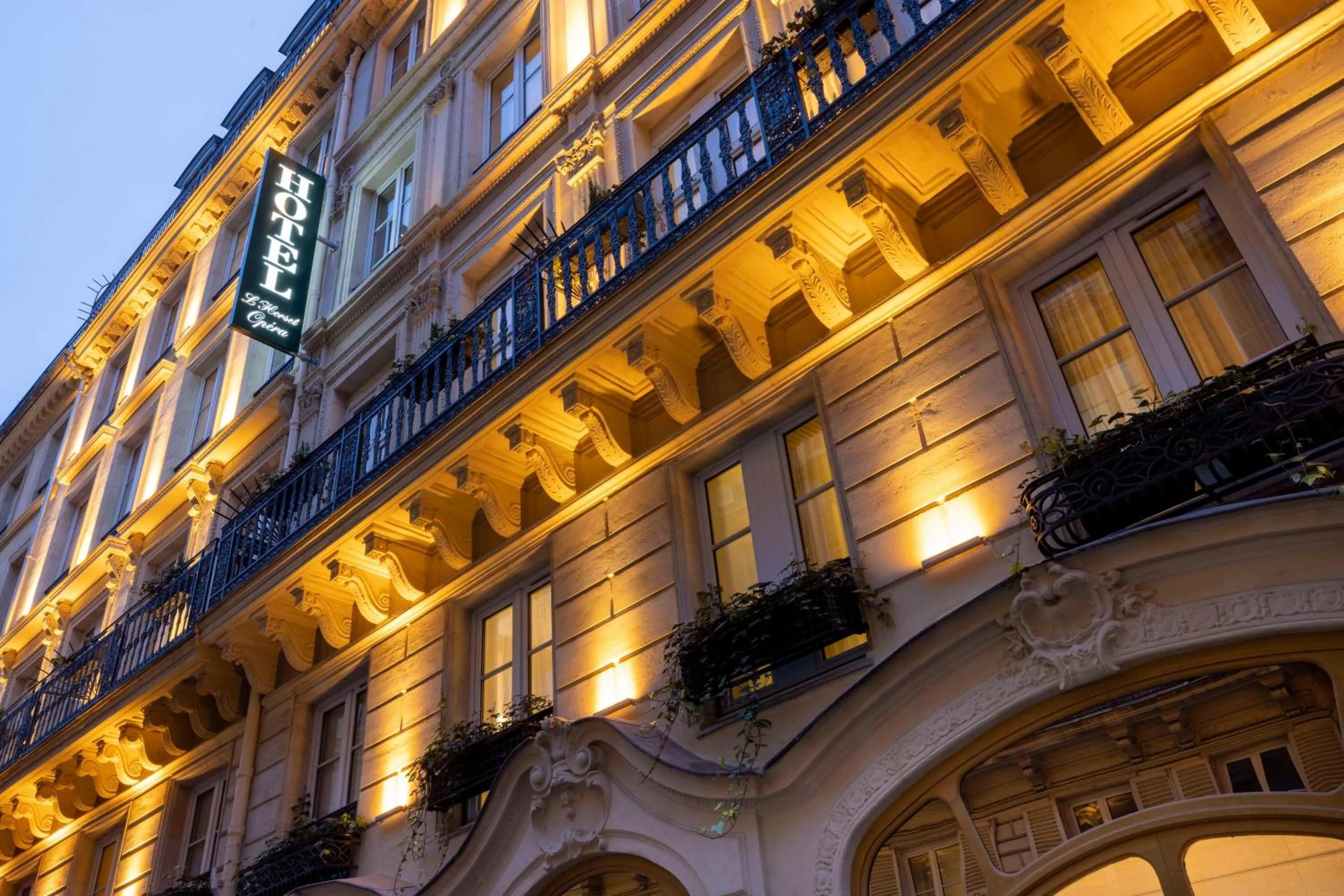 Property building in Hôtel Horset Opéra, Best Western Premier Collection