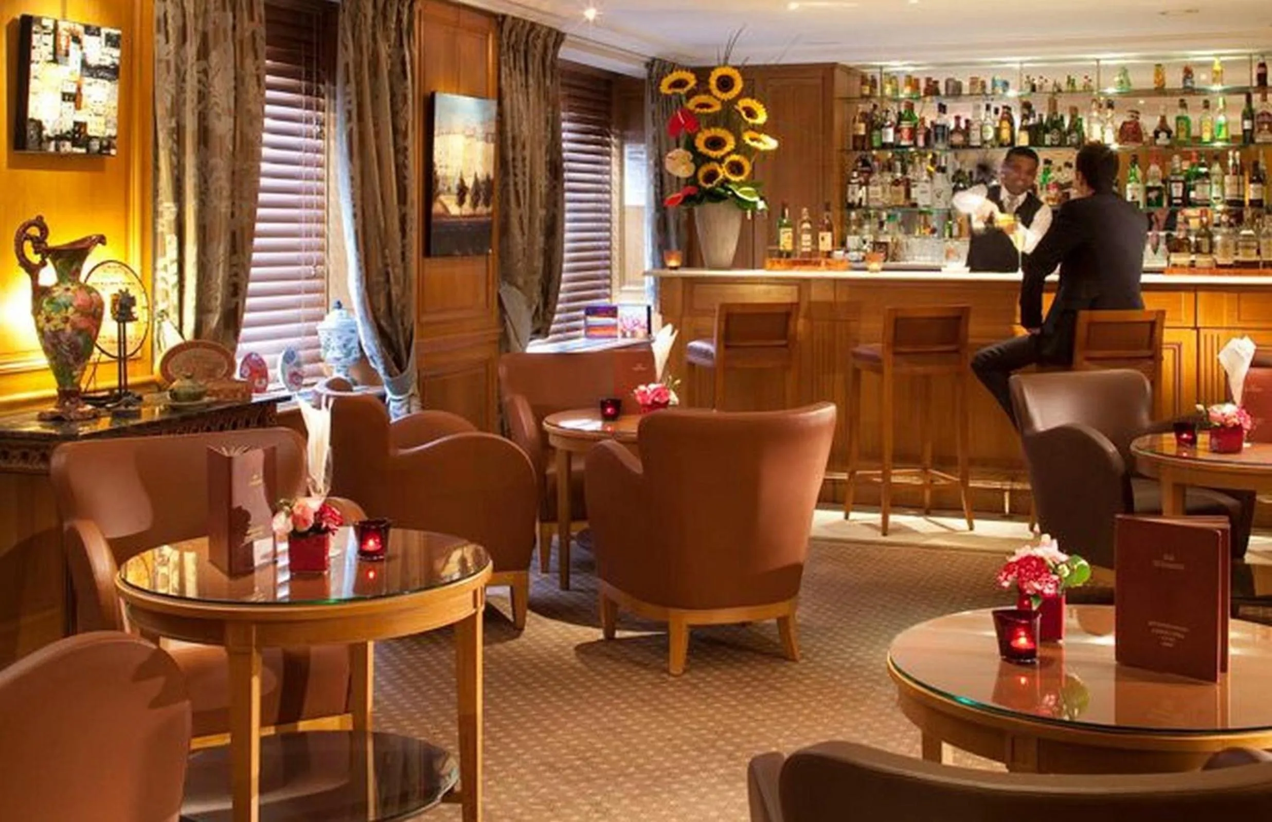 Lounge or bar in Hôtel Horset Opéra, Best Western Premier Collection