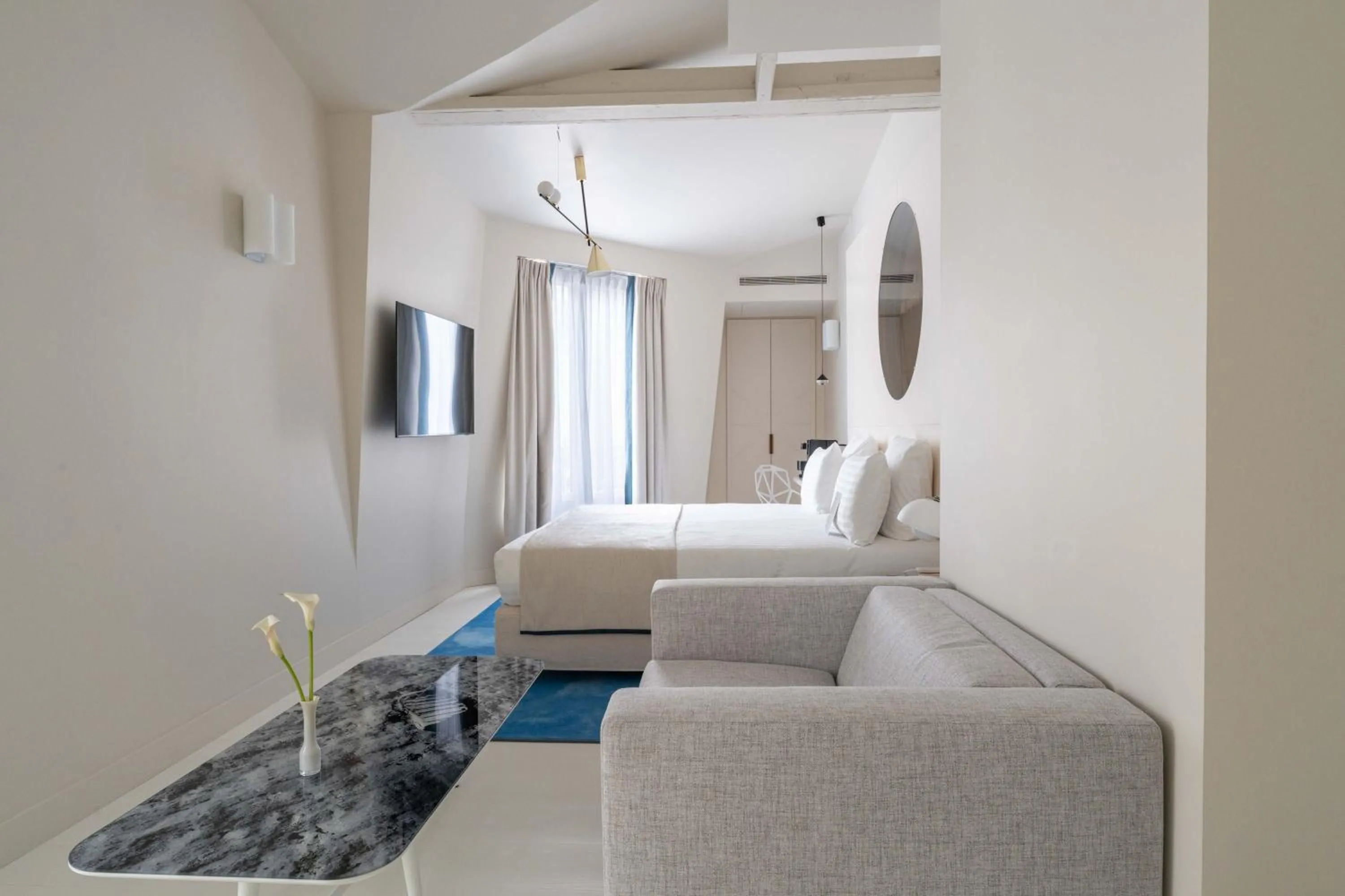 Bedroom, Bed in Hotel Astra Opera - Astotel