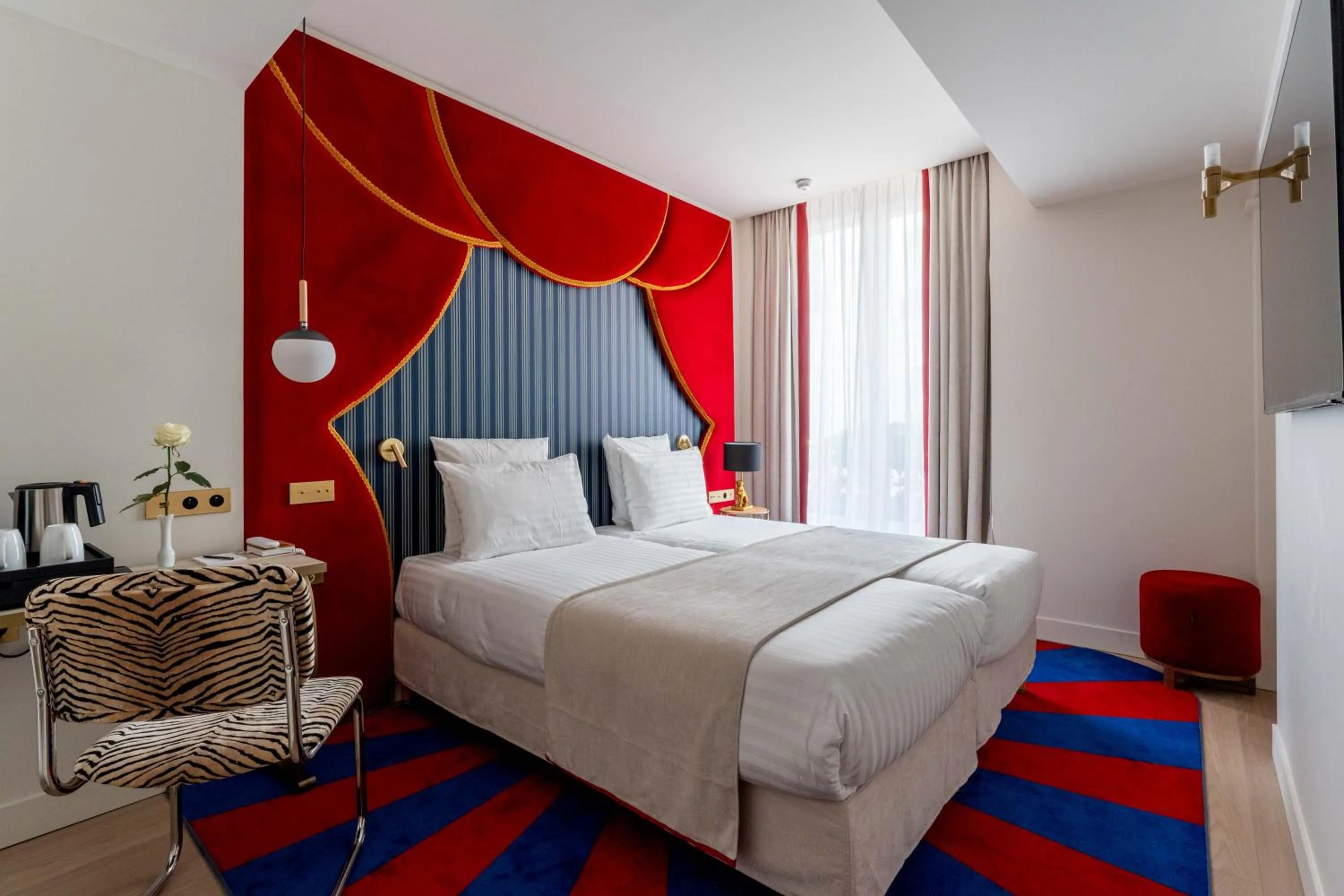 Bedroom, Bed in Hotel Astra Opera - Astotel