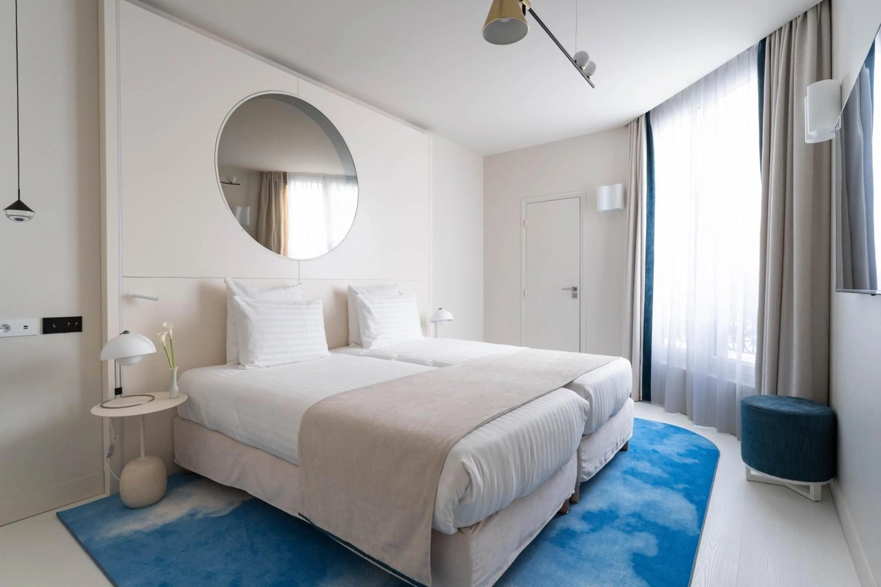 Bedroom, Bed in Hotel Astra Opera - Astotel