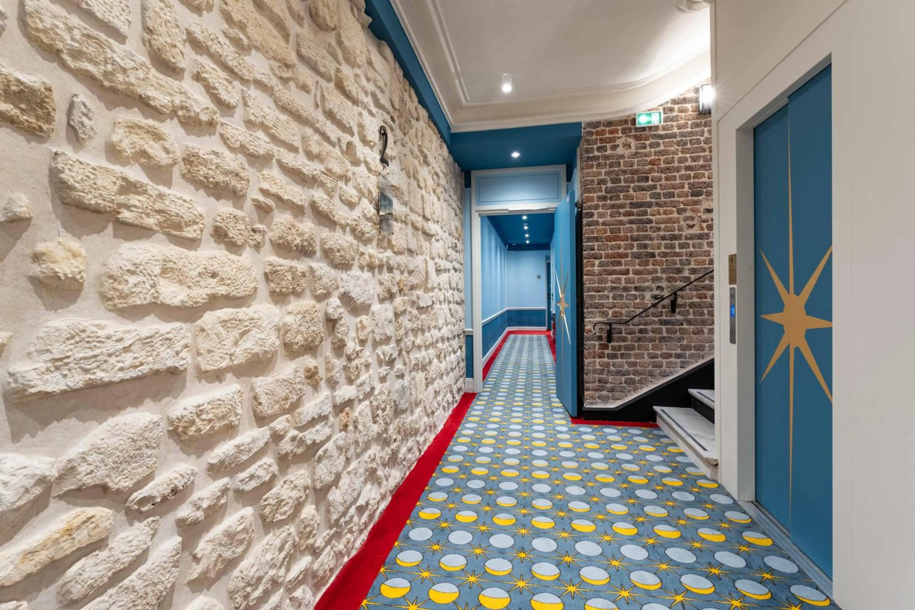 Decorative detail in Hotel Astra Opera - Astotel