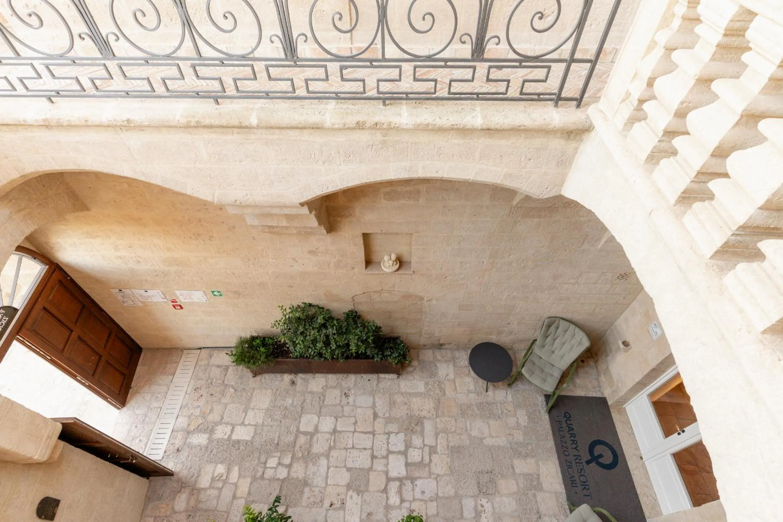 Facade/entrance in BV Quarry Matera