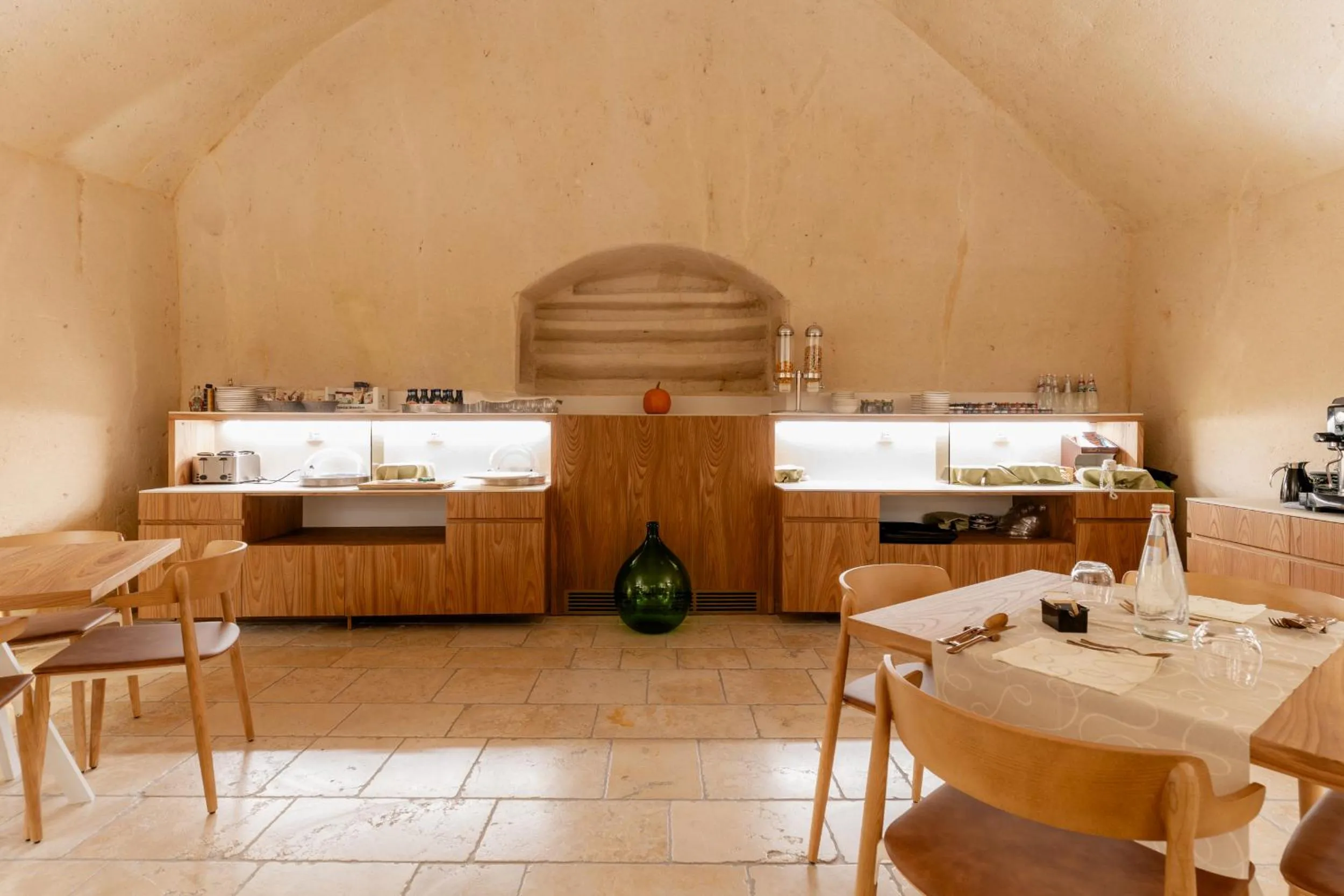 Breakfast in BV Quarry Matera