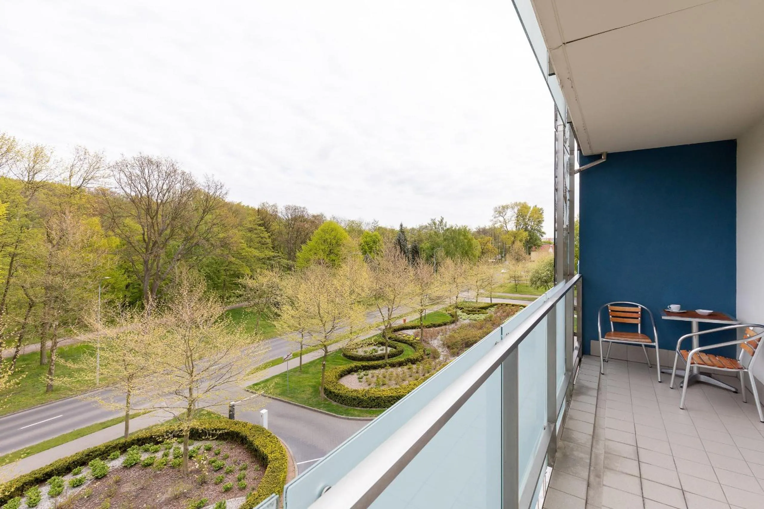 Balcony/Terrace in Apartamenty Aquarius by Noclegi Renters