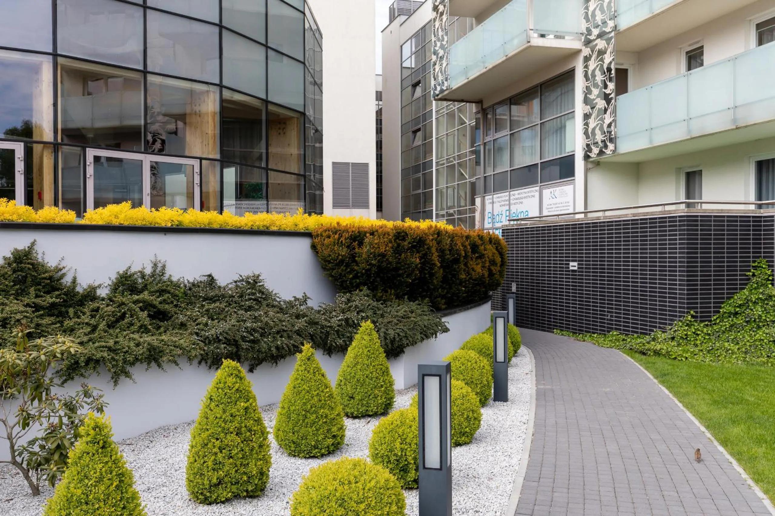 Garden in Apartamenty Aquarius by Noclegi Renters