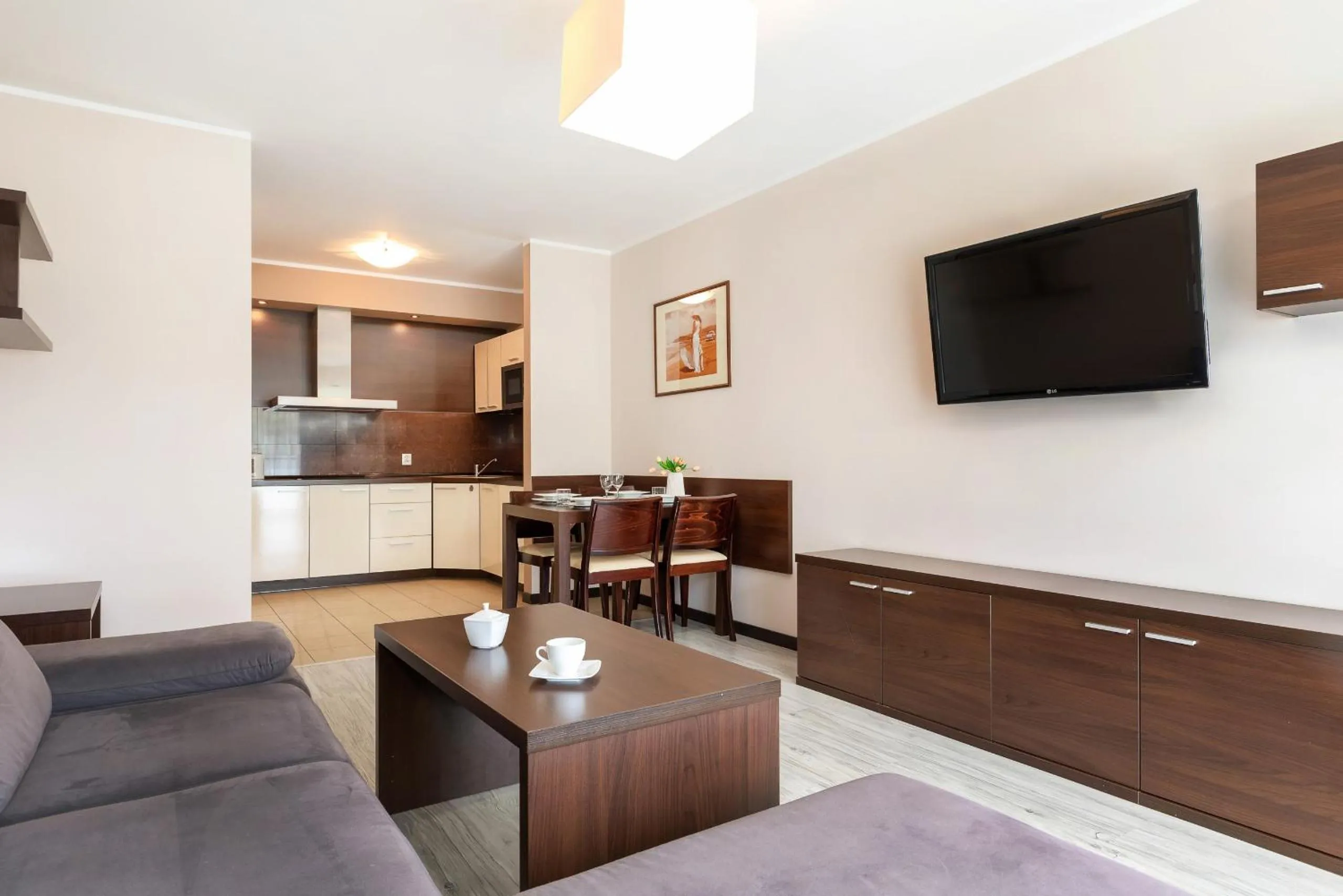 Living room in Apartamenty Aquarius by Noclegi Renters