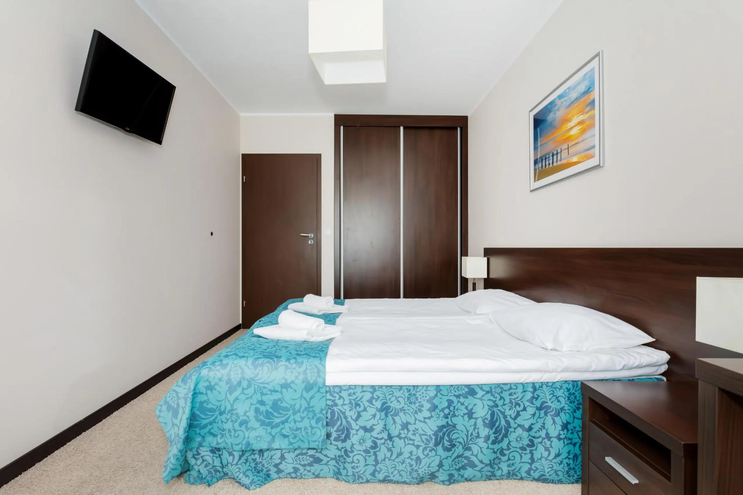 Bedroom, Bed in Apartamenty Aquarius by Noclegi Renters