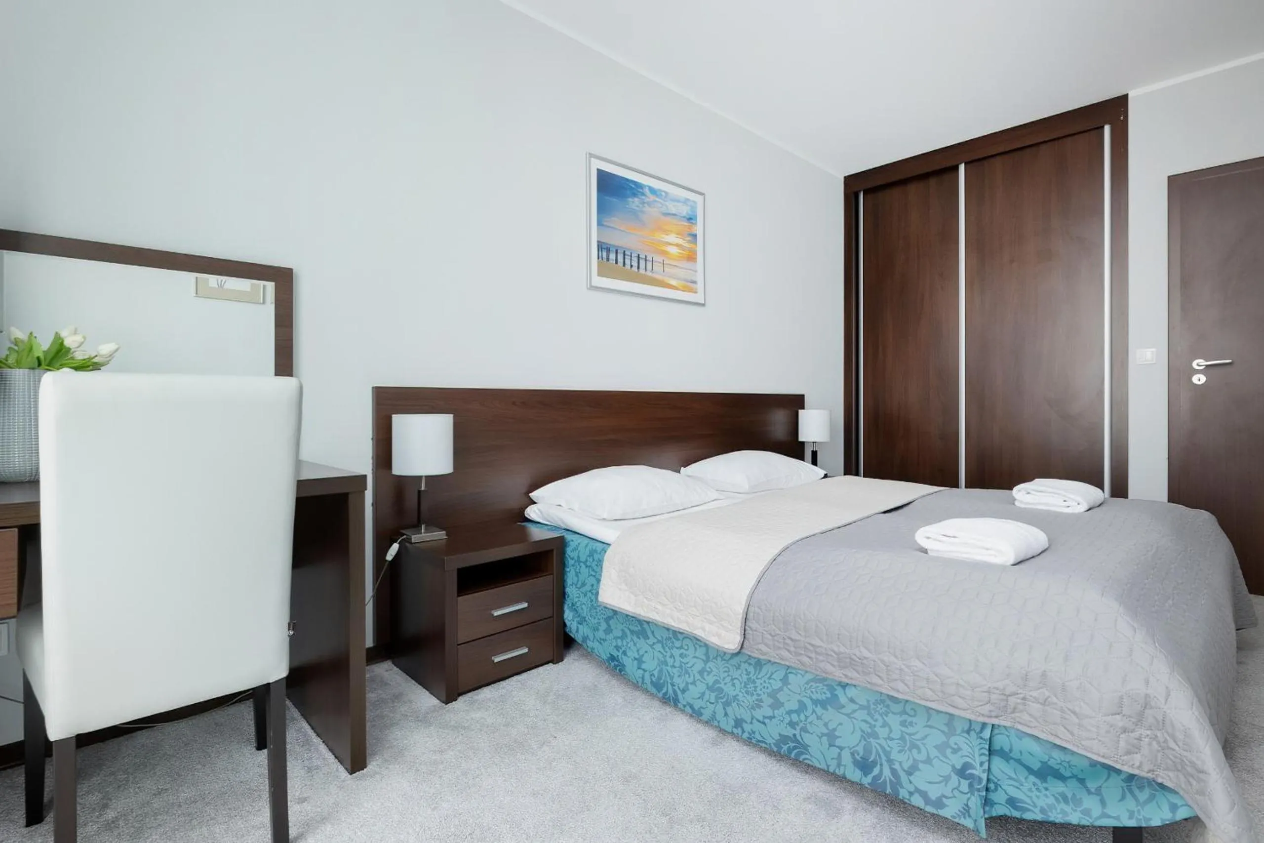 Bed in Apartamenty Aquarius by Noclegi Renters