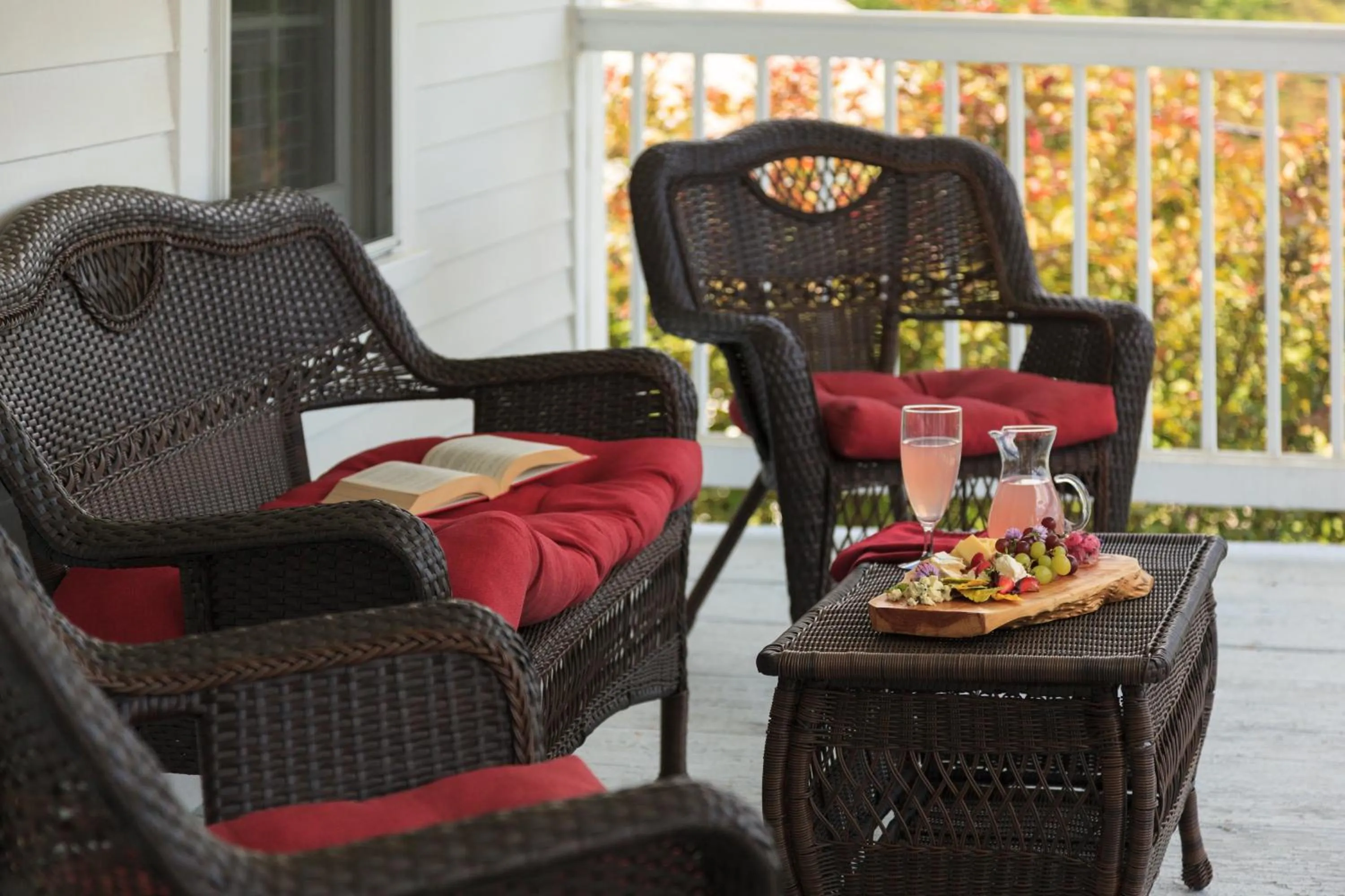 Balcony/Terrace in Rabbit Hill Inn