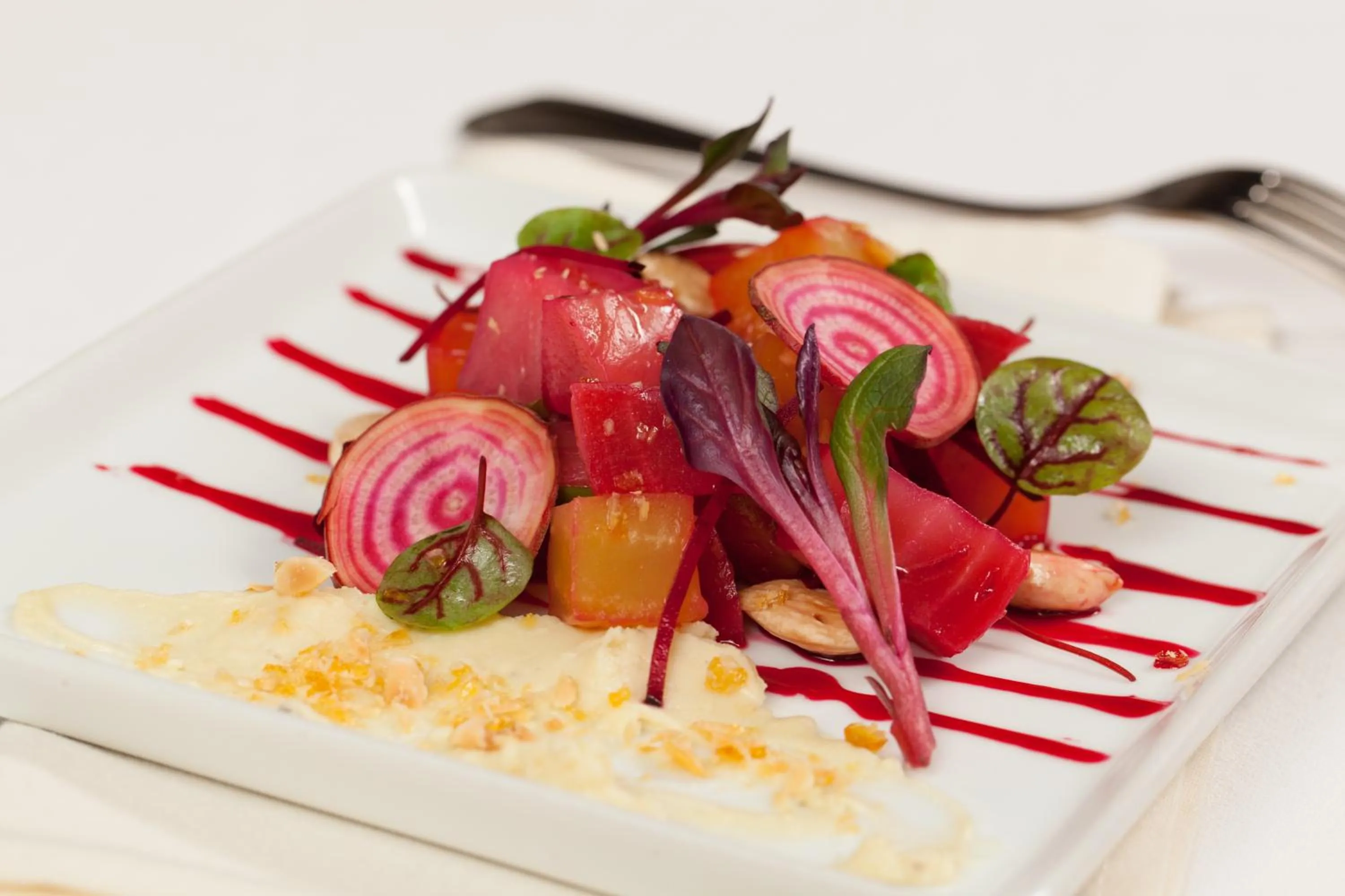 Food close-up in Rabbit Hill Inn