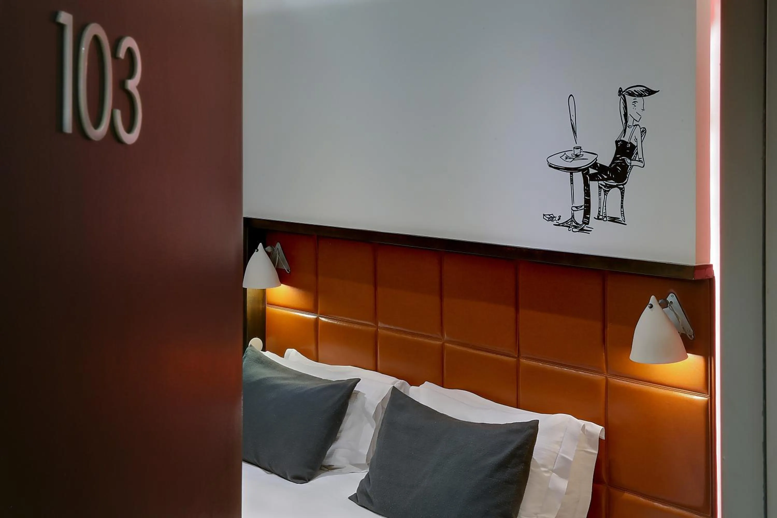 Bedroom in Hotel Aulivia Opéra