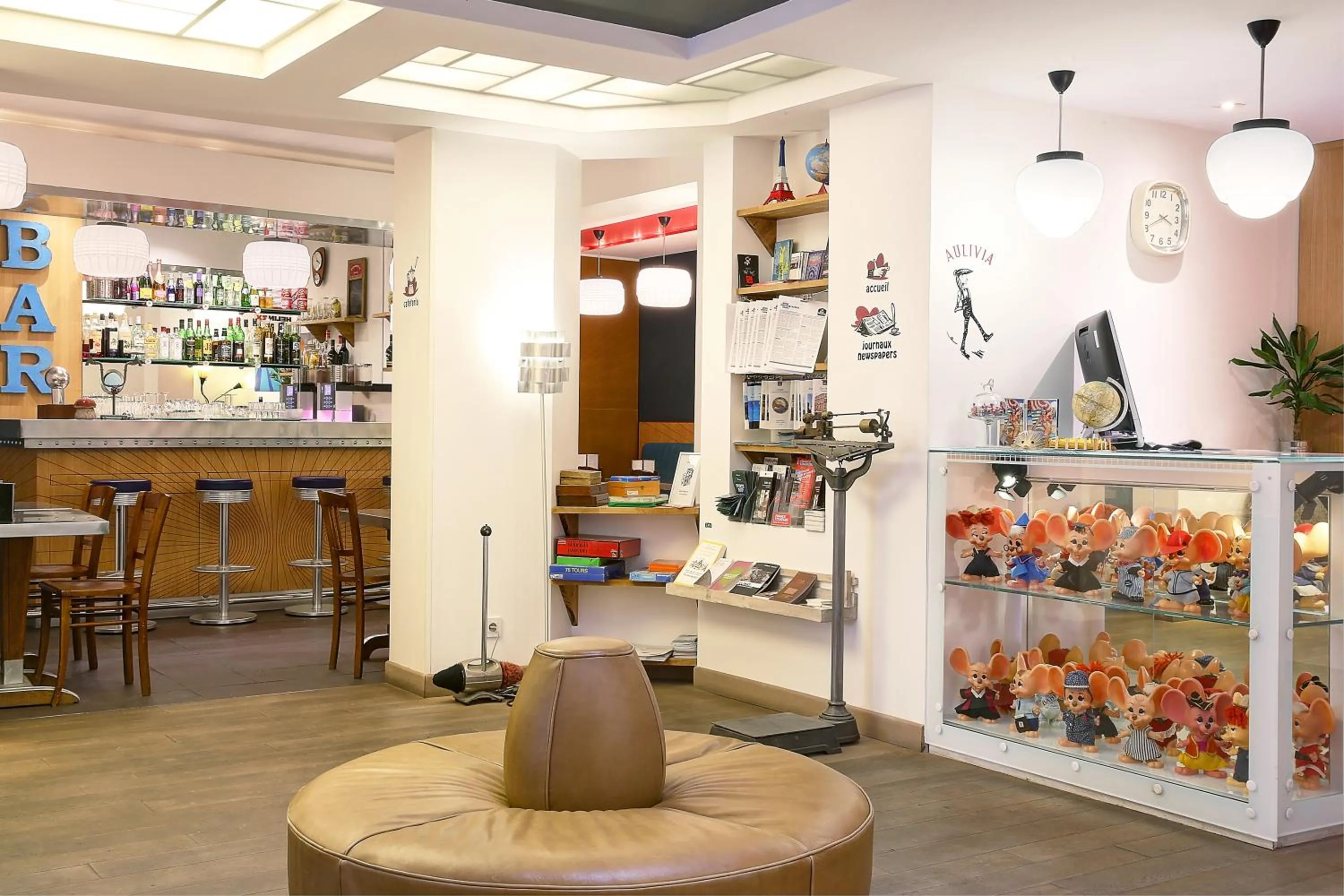 Lobby or reception in Hotel Aulivia Opéra