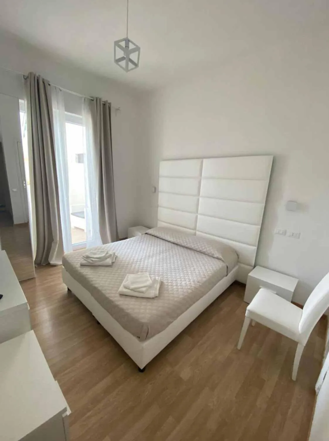 Bed in Hotel Artemide Mare