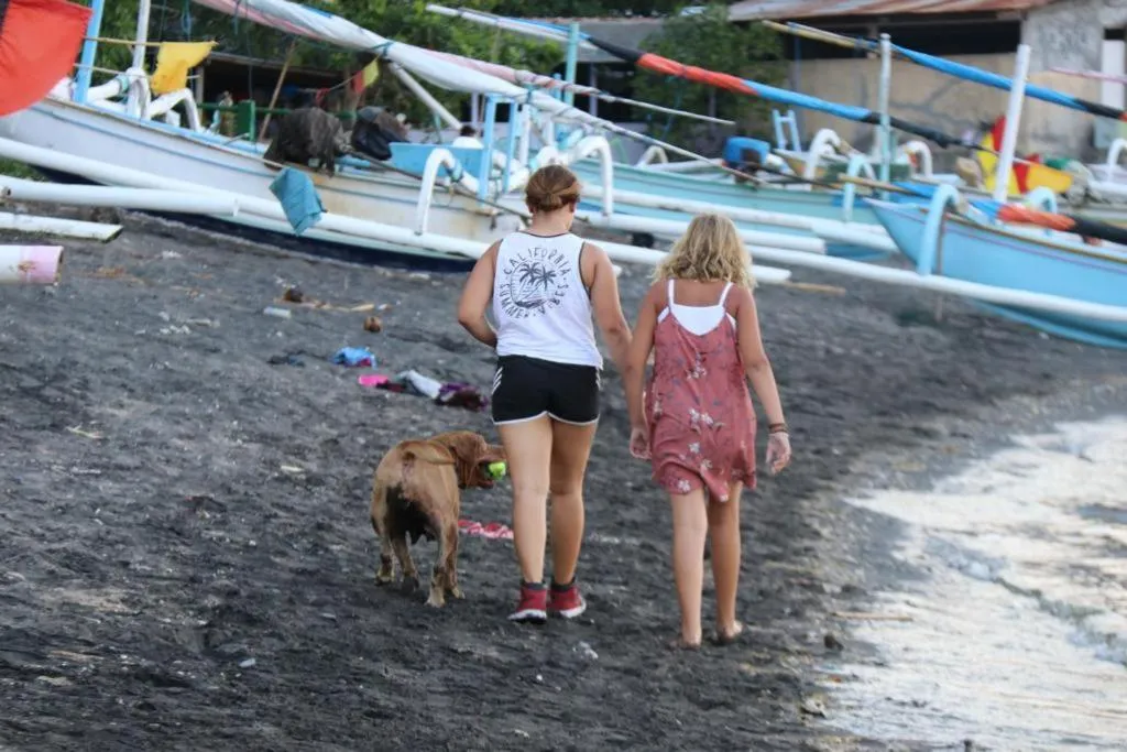 Beach in Bayu Cottages