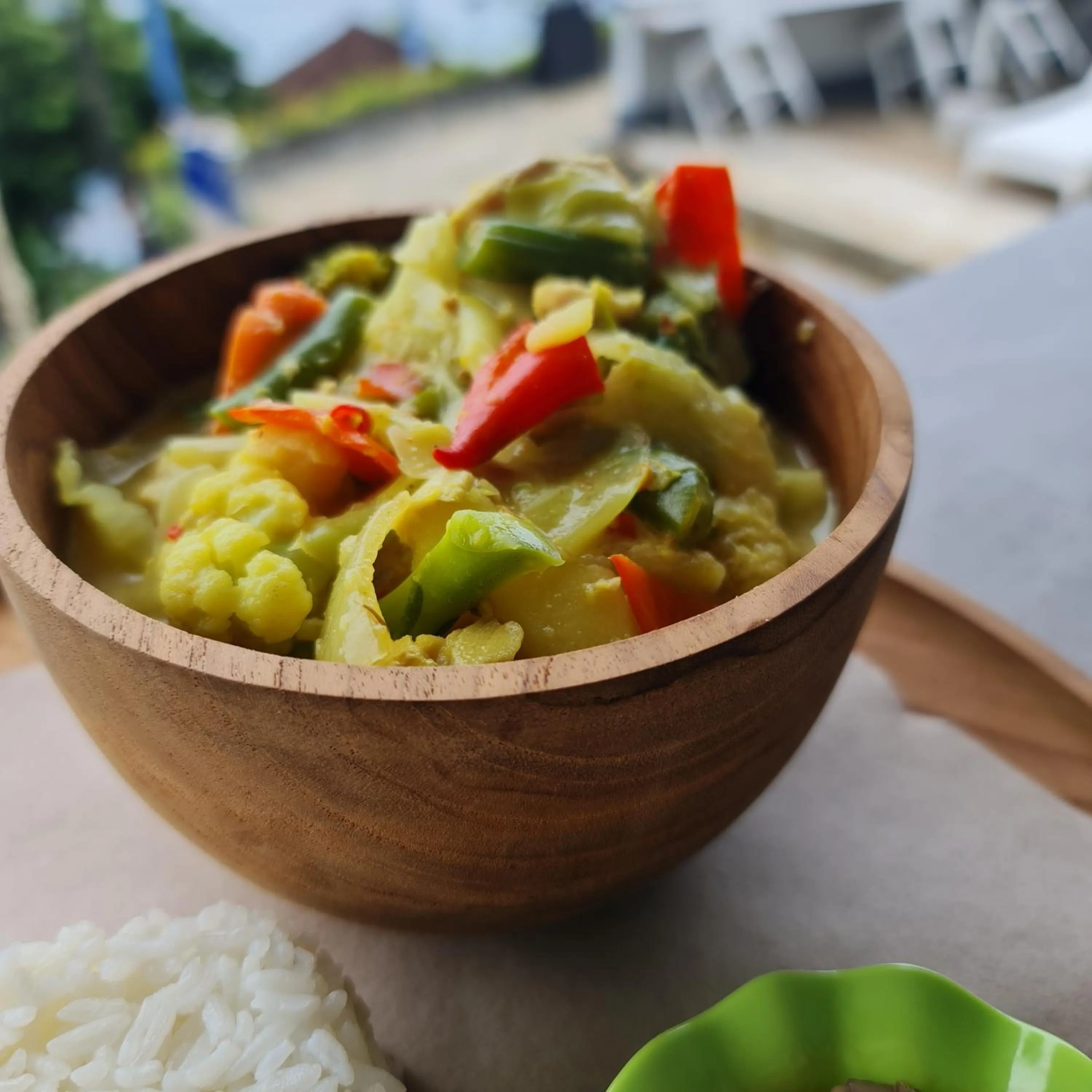 Restaurant/places to eat in Bayu Cottages