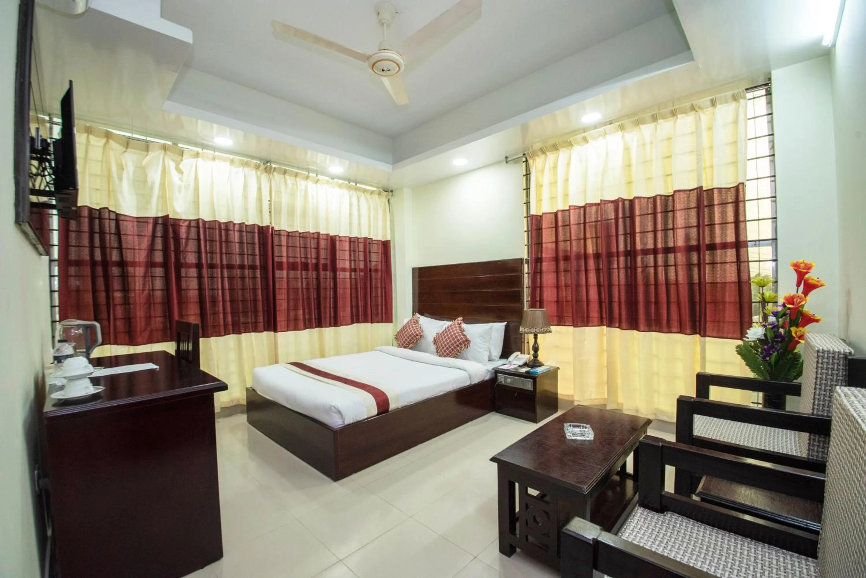 Bed in Hotel Ali Plaza