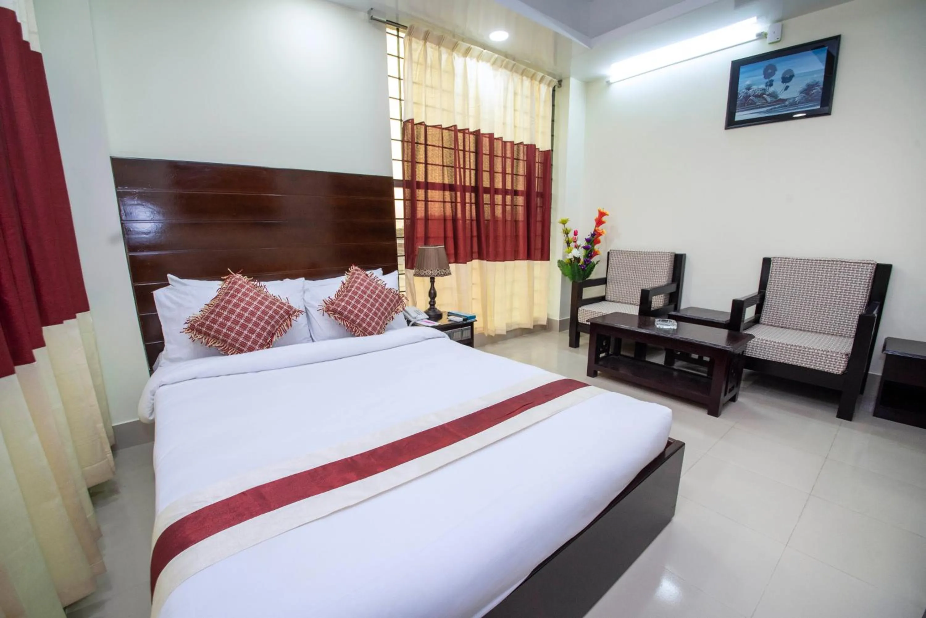 Bed in Hotel Ali Plaza