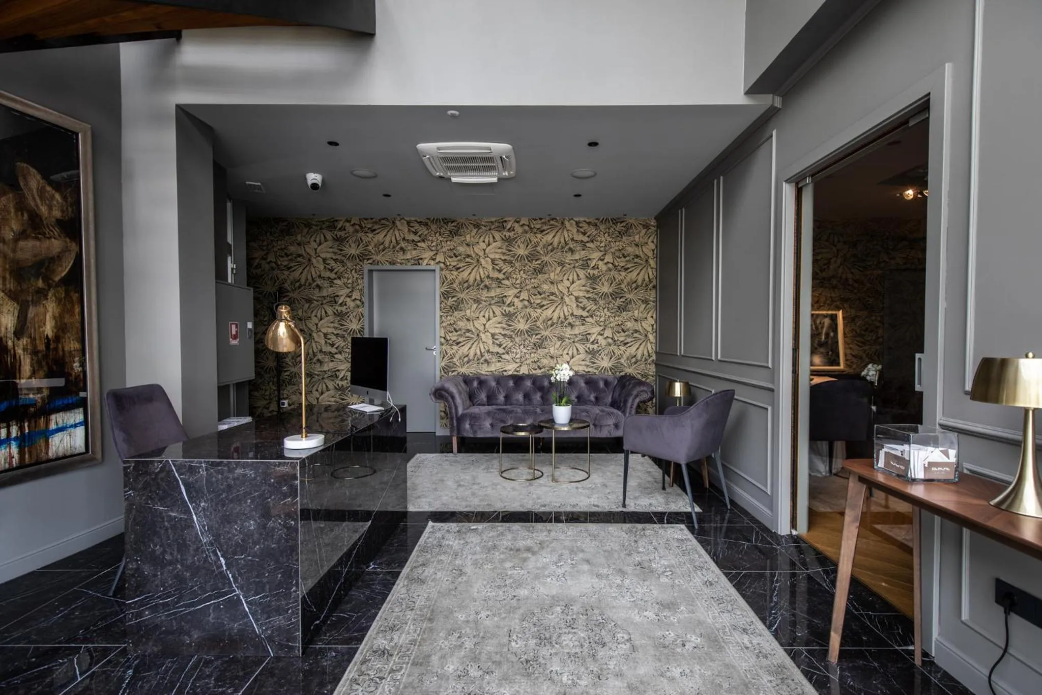 Lobby or reception in DAM boutique hotel & restaurant
