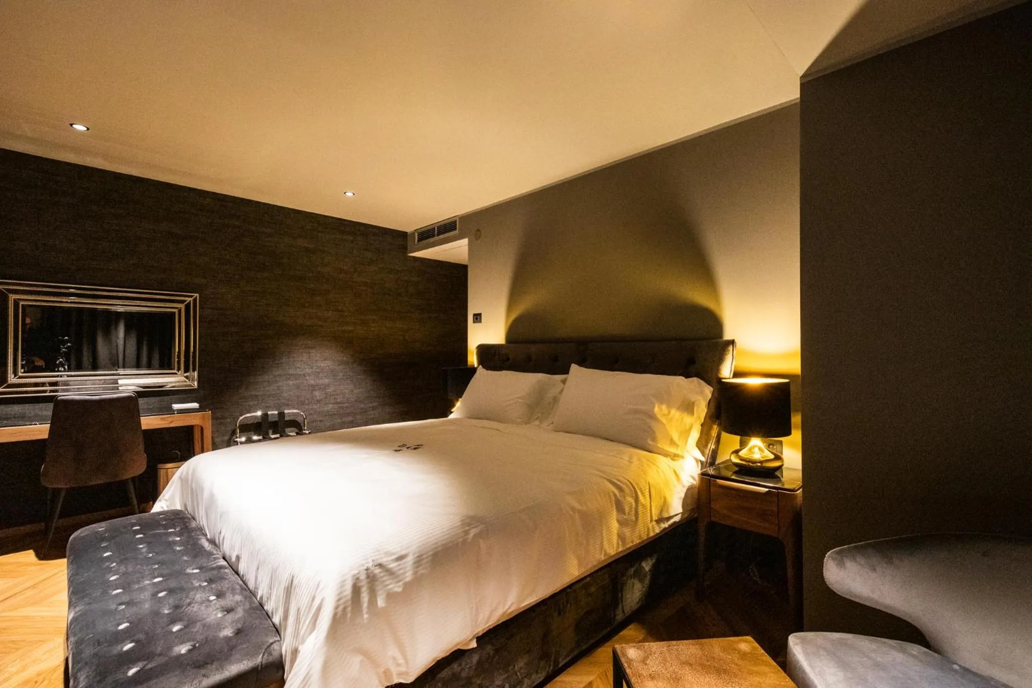 Bed in DAM boutique hotel & restaurant