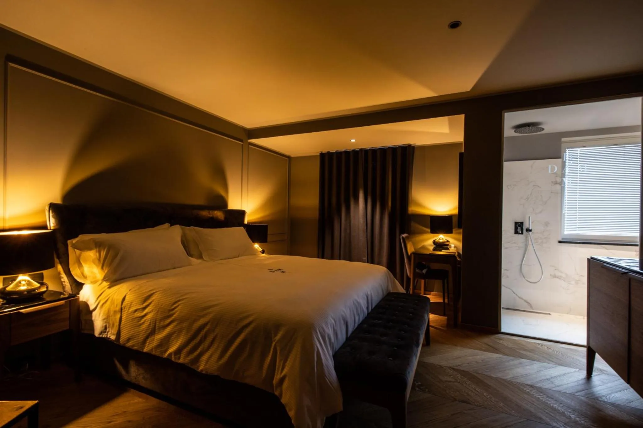 Bed in DAM boutique hotel & restaurant