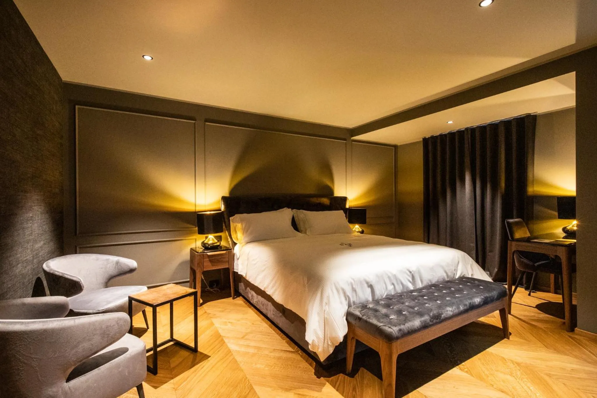 Bed in DAM boutique hotel & restaurant