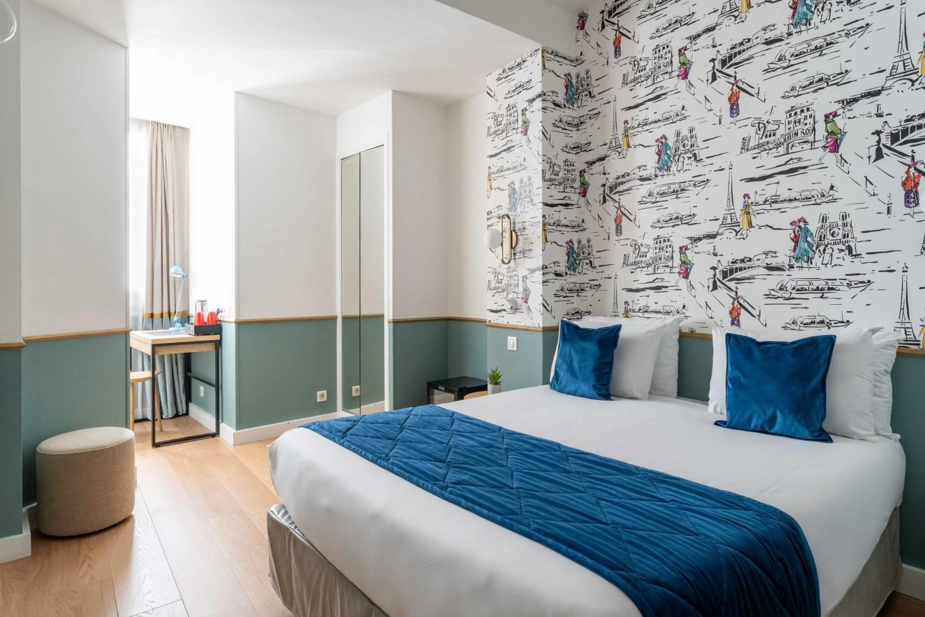 Bedroom, Bed in Hotel Acadia - Astotel