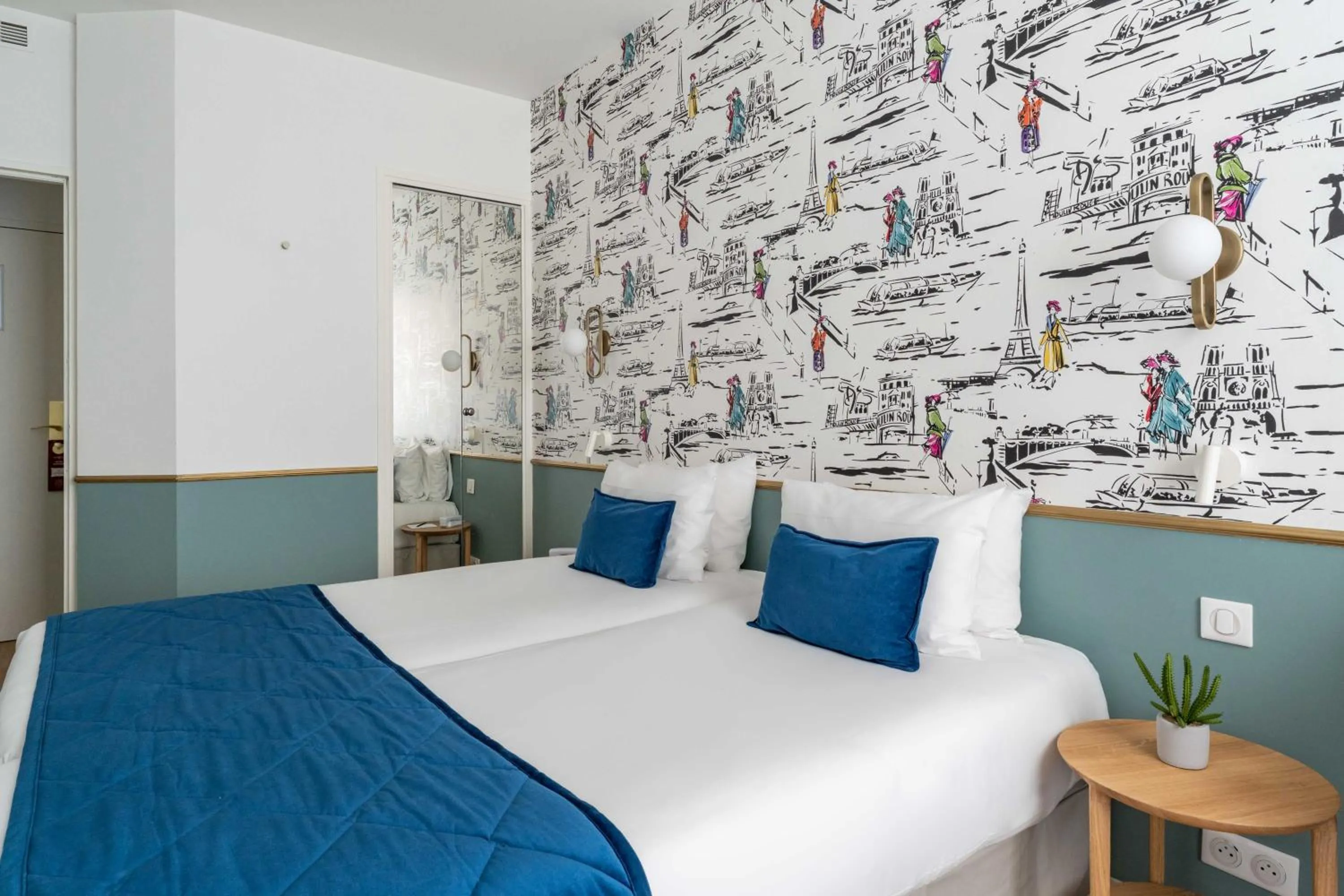 Bedroom, Bed in Hotel Acadia - Astotel