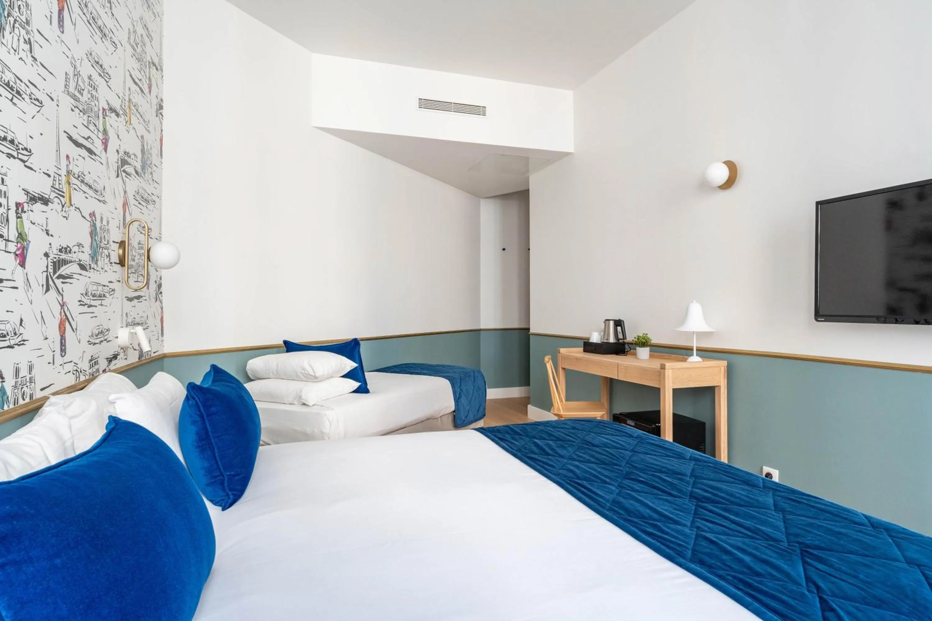 Bedroom, Bed in Hotel Acadia - Astotel