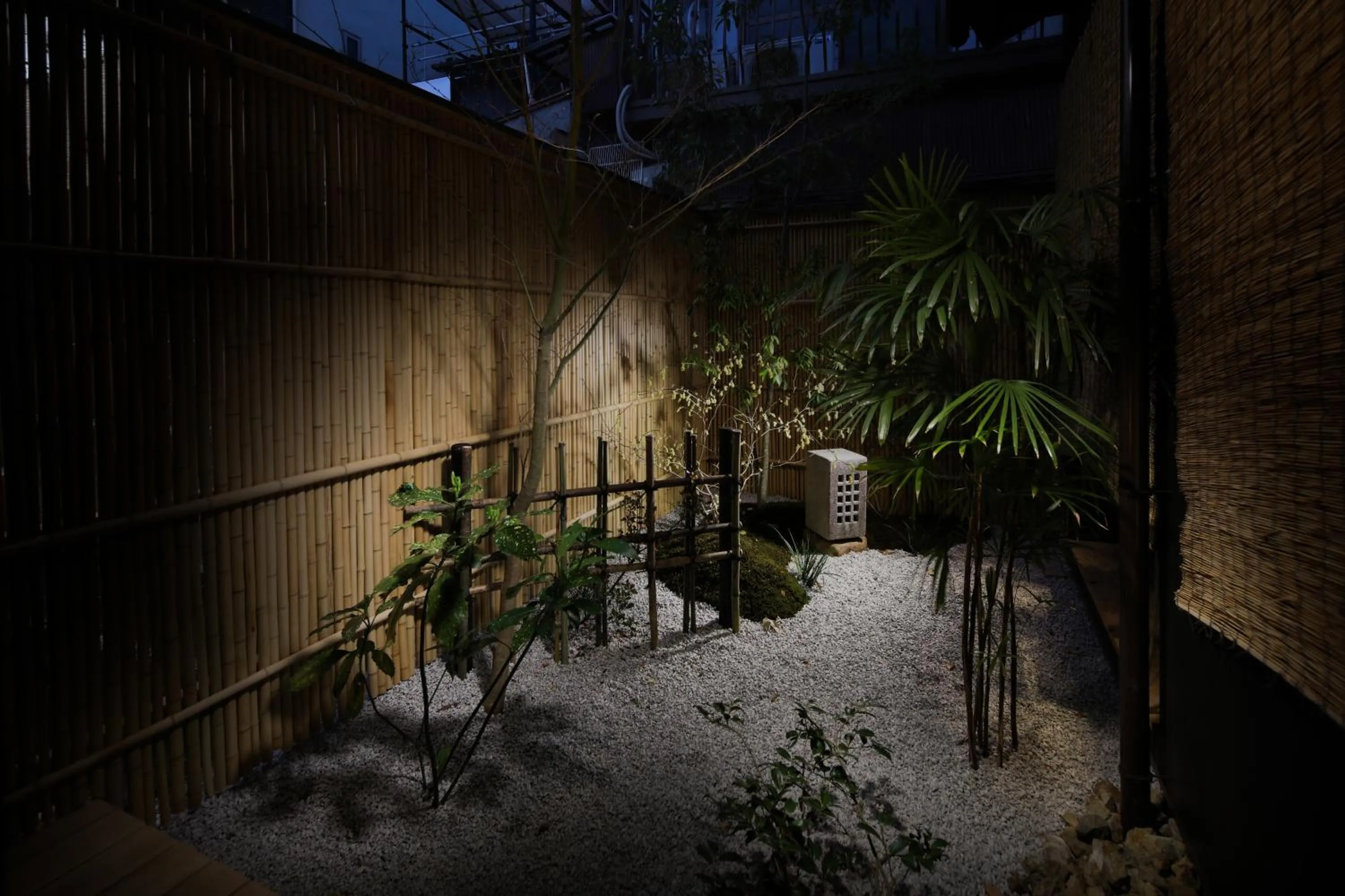 Garden view in Kanade Kyoto-Hachijoguchi