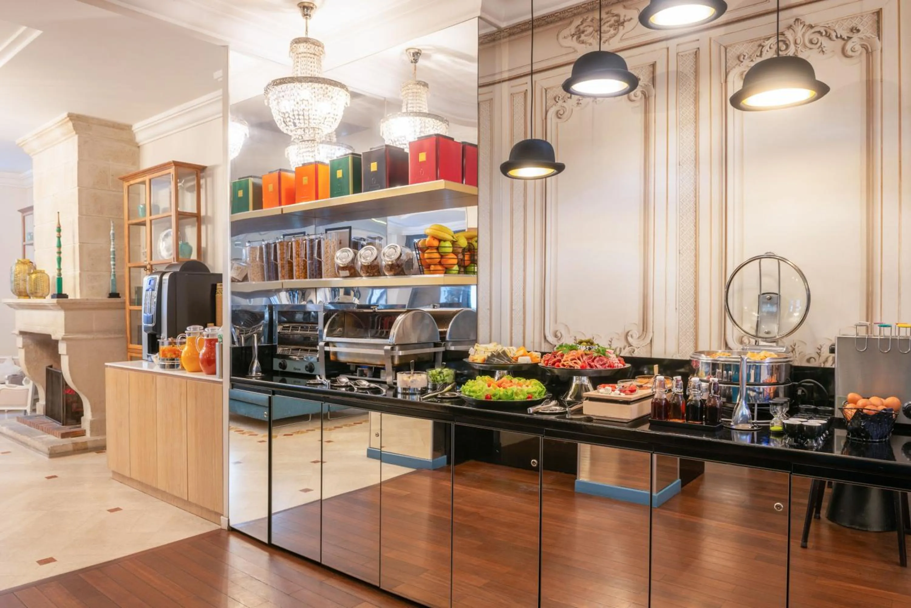 Buffet breakfast in Hotel Malte - Astotel