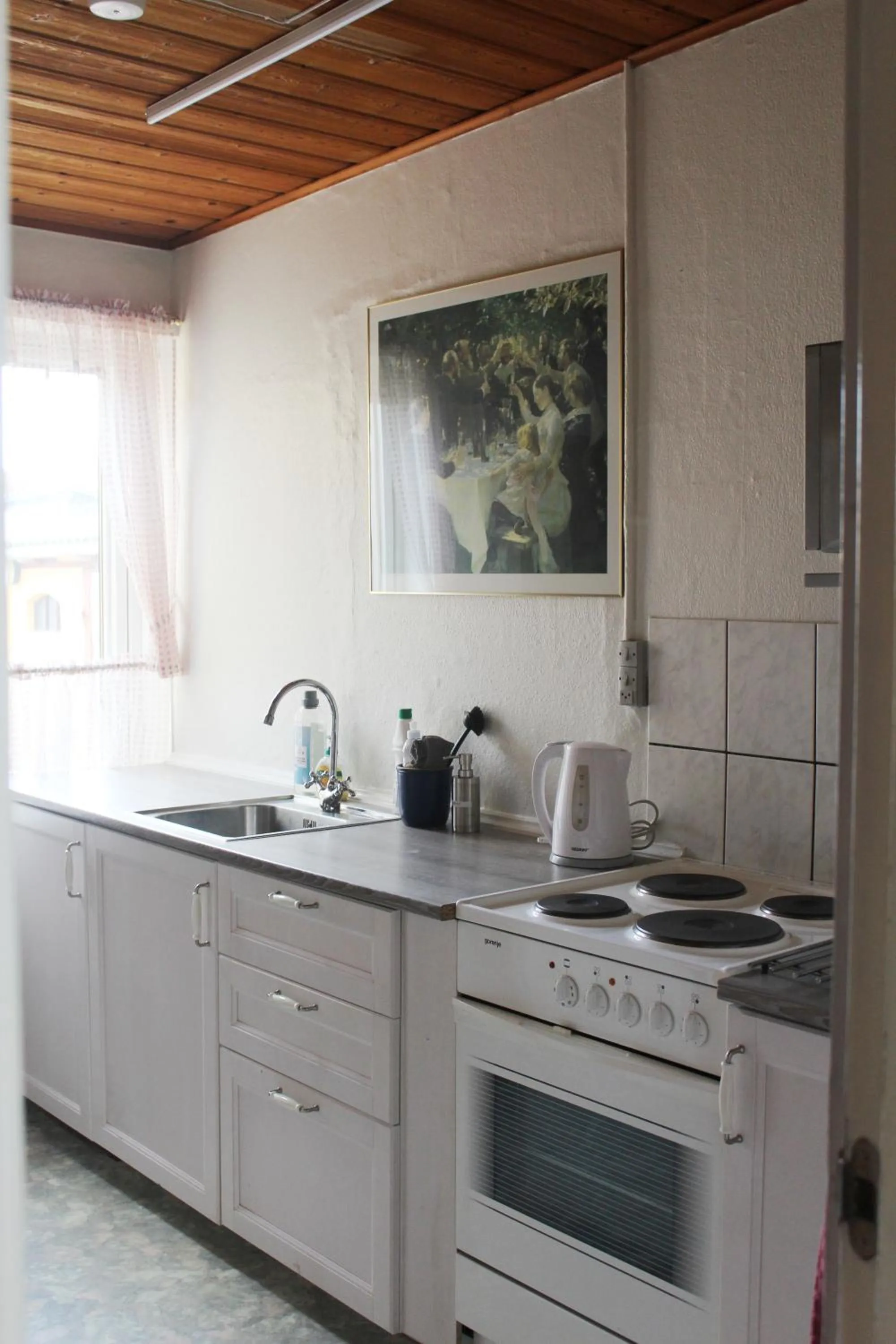 Kitchen or kitchenette in Holiday rooms Rudkøbing