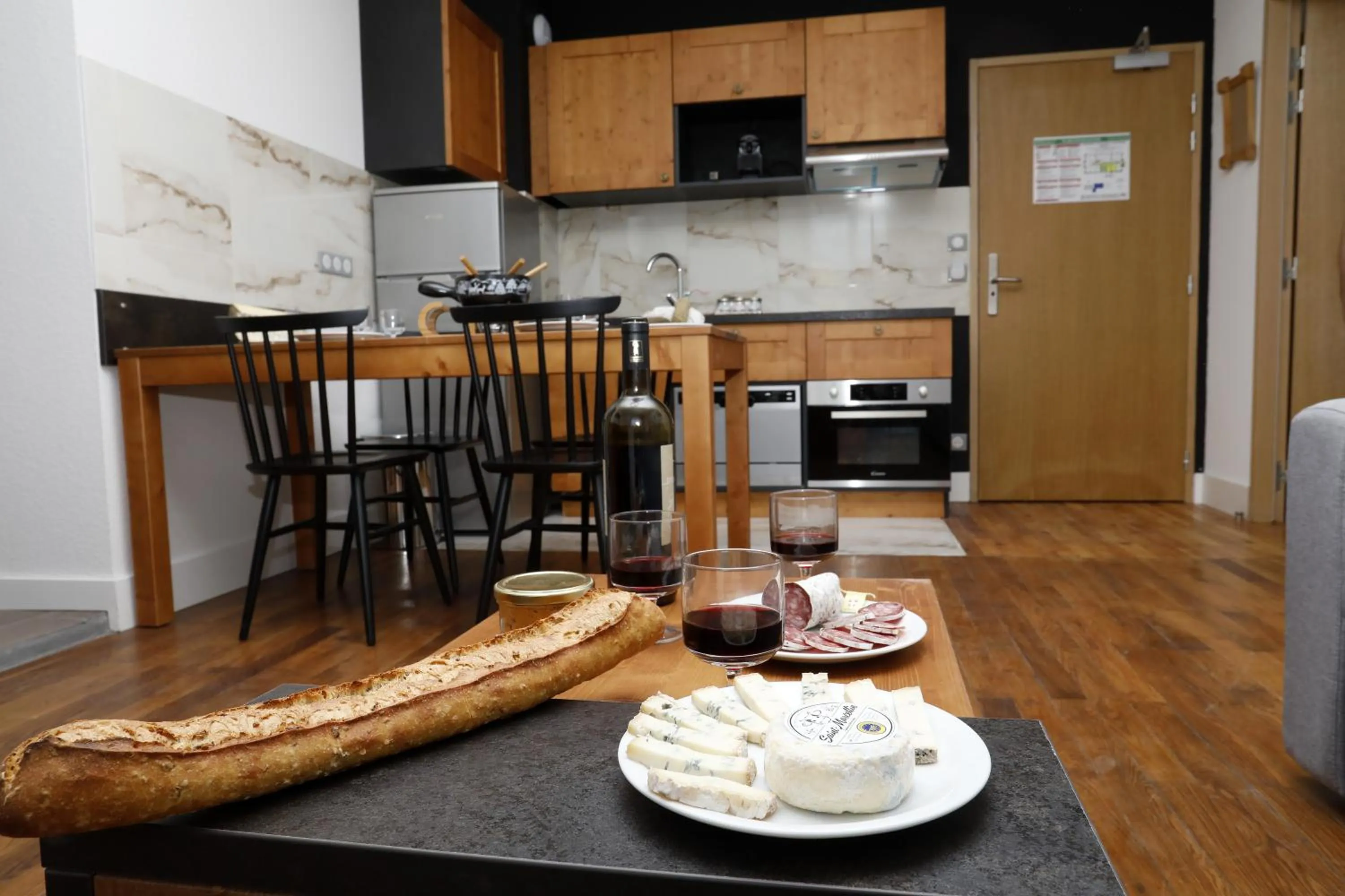 Kitchen or kitchenette in RESIDENCE LE SPLENDID