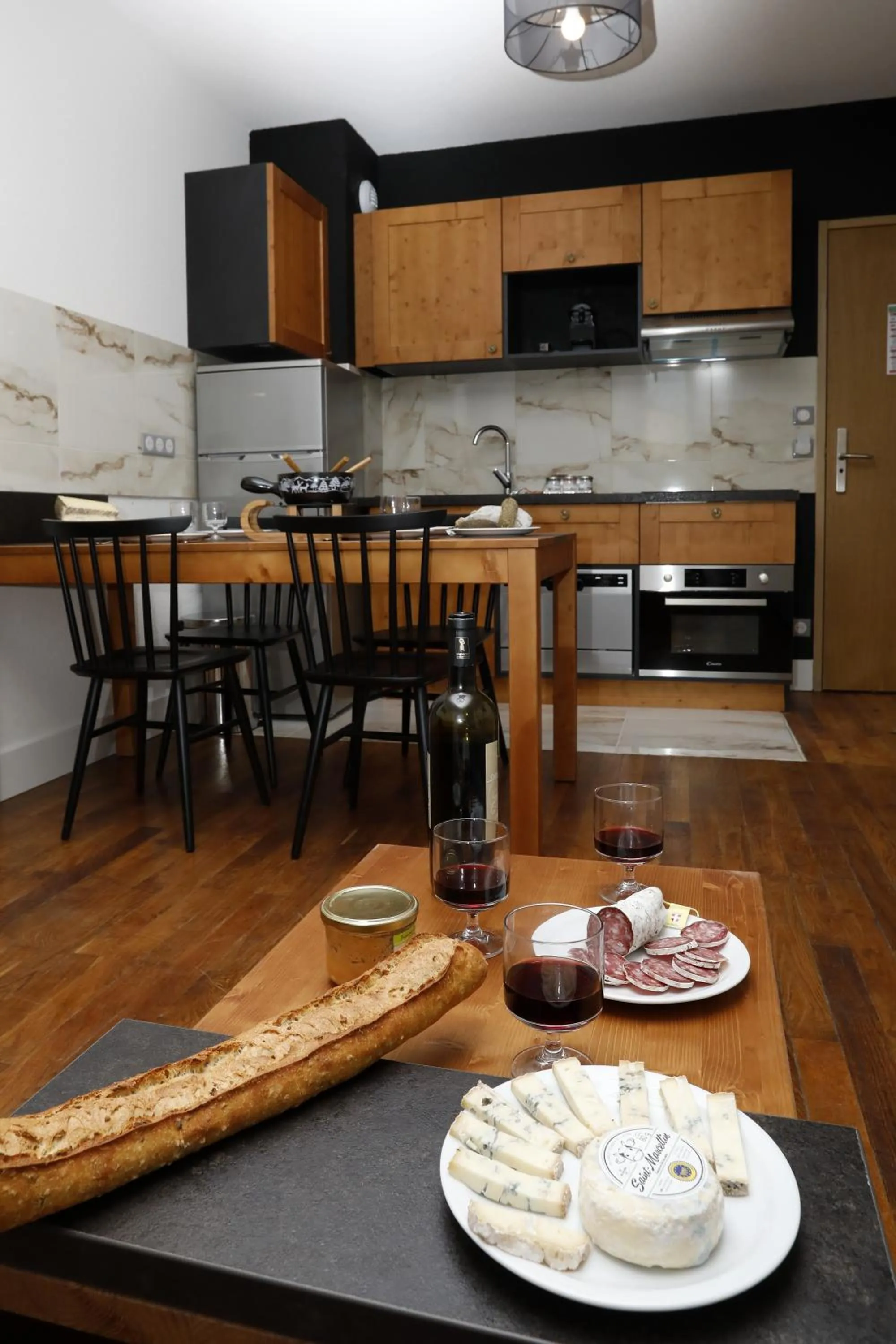 Kitchen or kitchenette in RESIDENCE LE SPLENDID