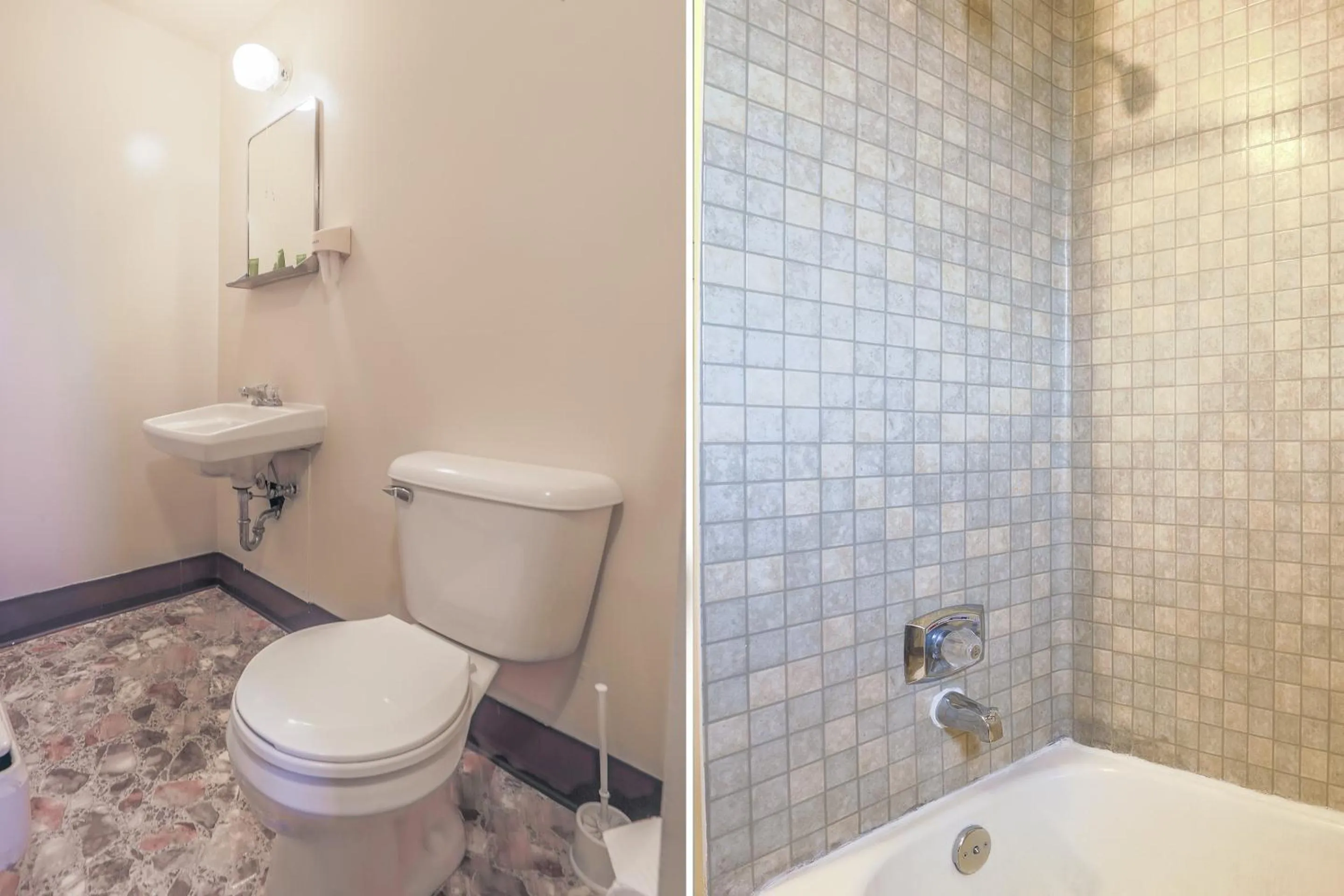 Bathroom in Love Hotels Silver Street by OYO at Hurley WI