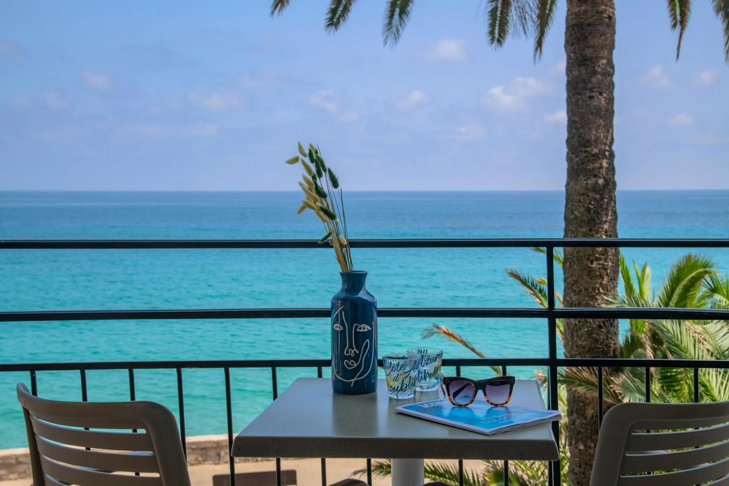 Sea view in Best Western Premier Hotel Prince de Galles