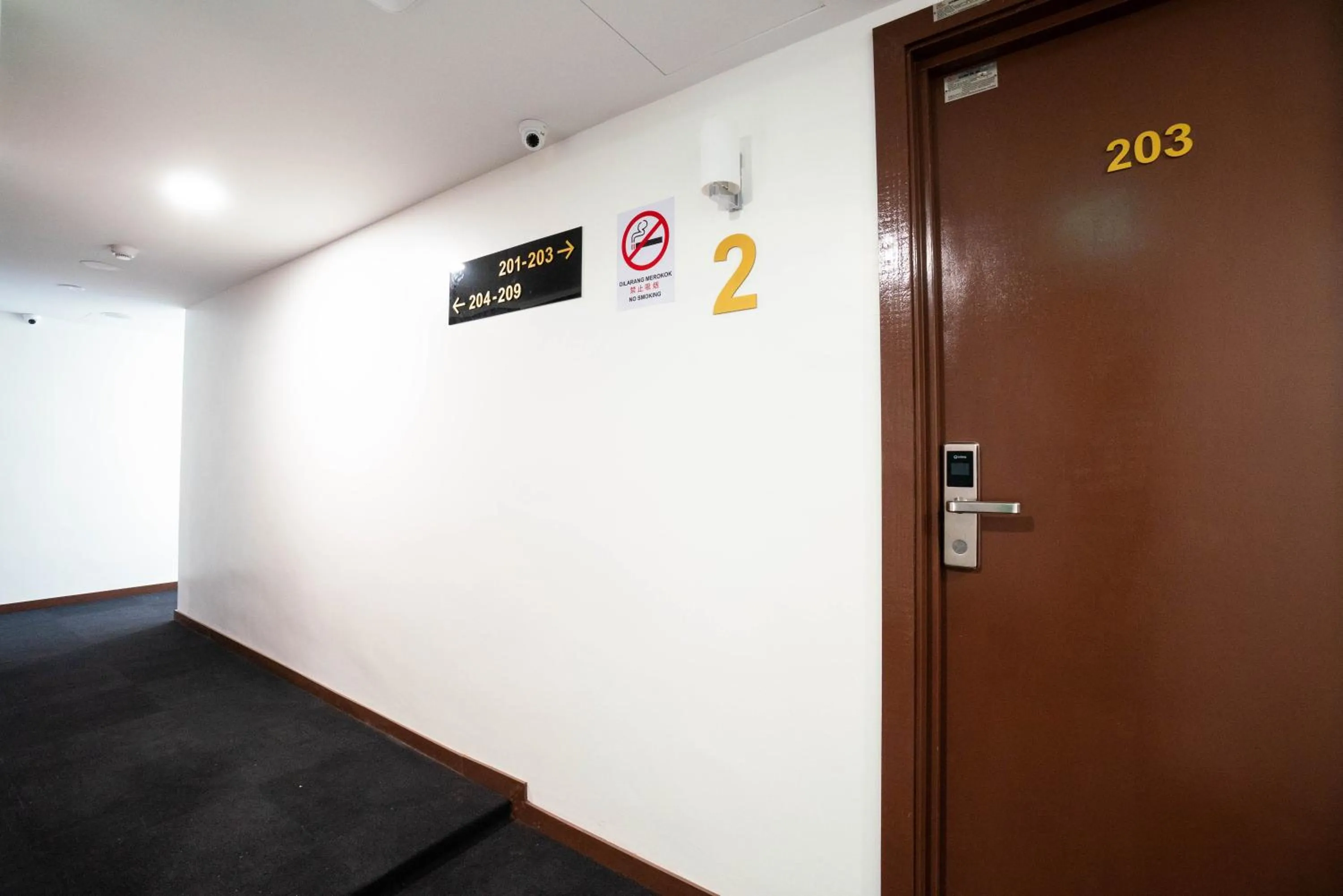 Floor plan in Crystal Garden Hotel - Tasik Selatan