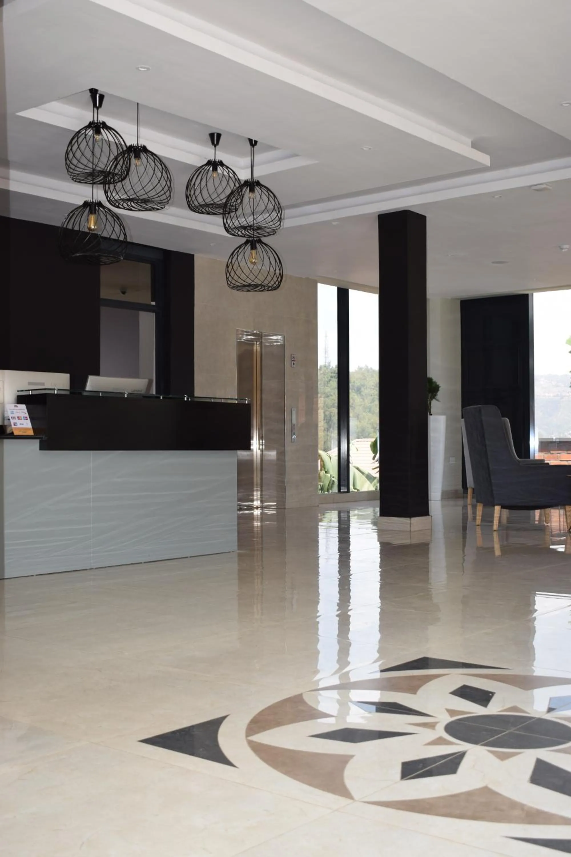 Lobby or reception in Mythos Boutique Hotel