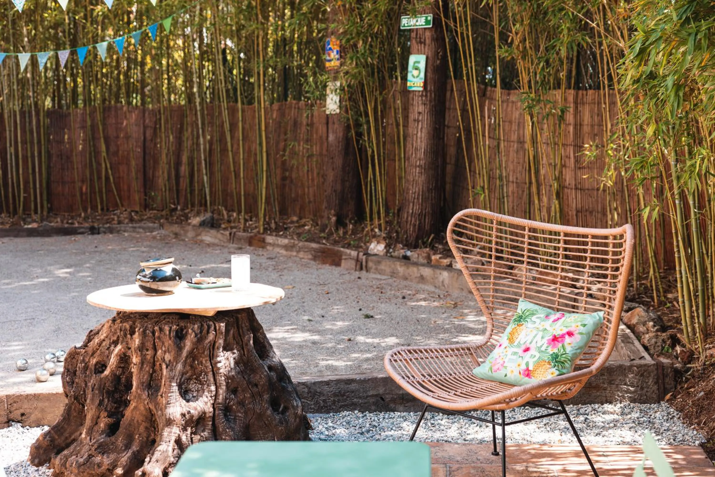 Garden in Hôtel La Villa Cap d’Antibes