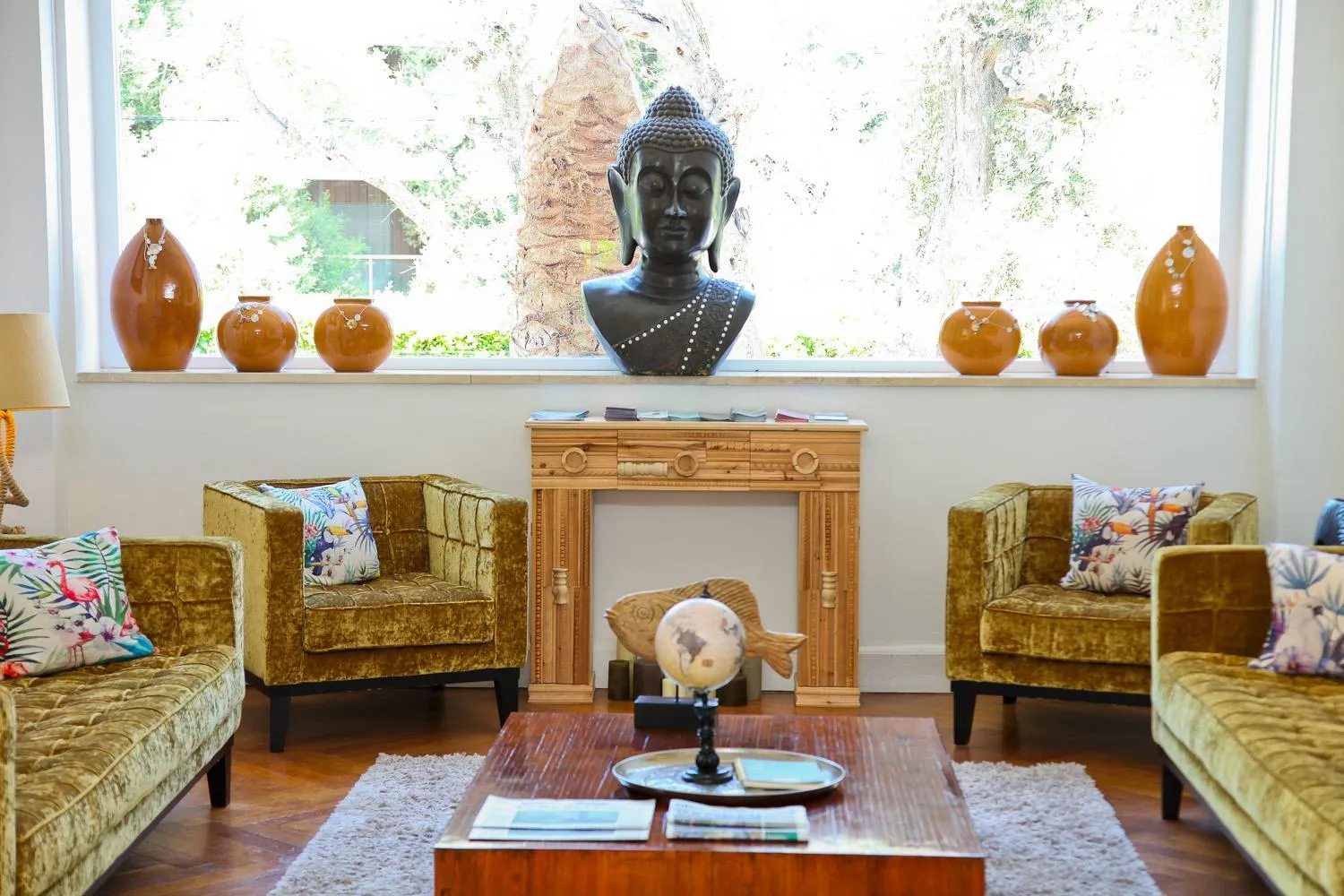 Living room in Hôtel La Villa Cap d’Antibes