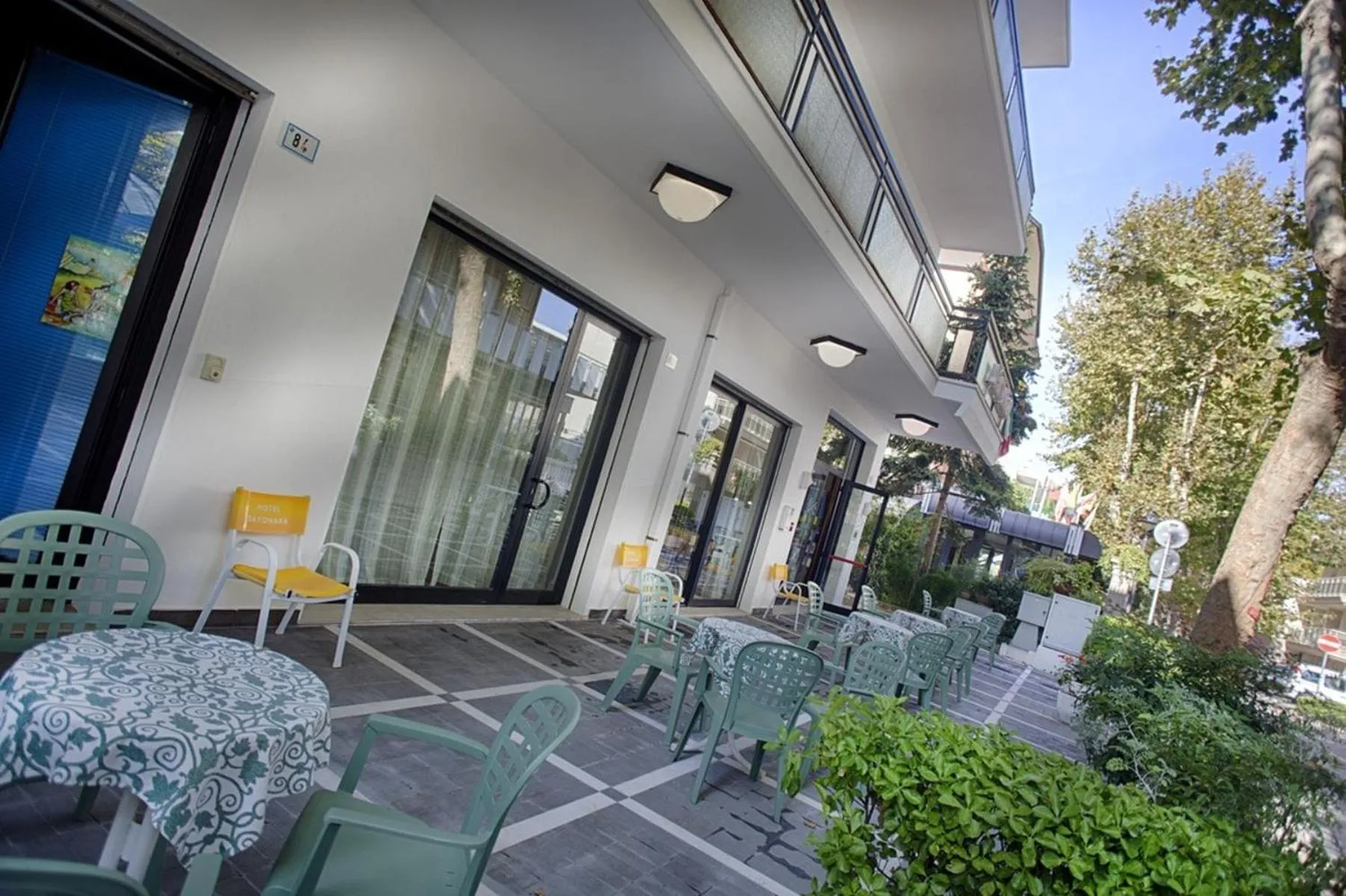 Garden in Hotel Sayonara