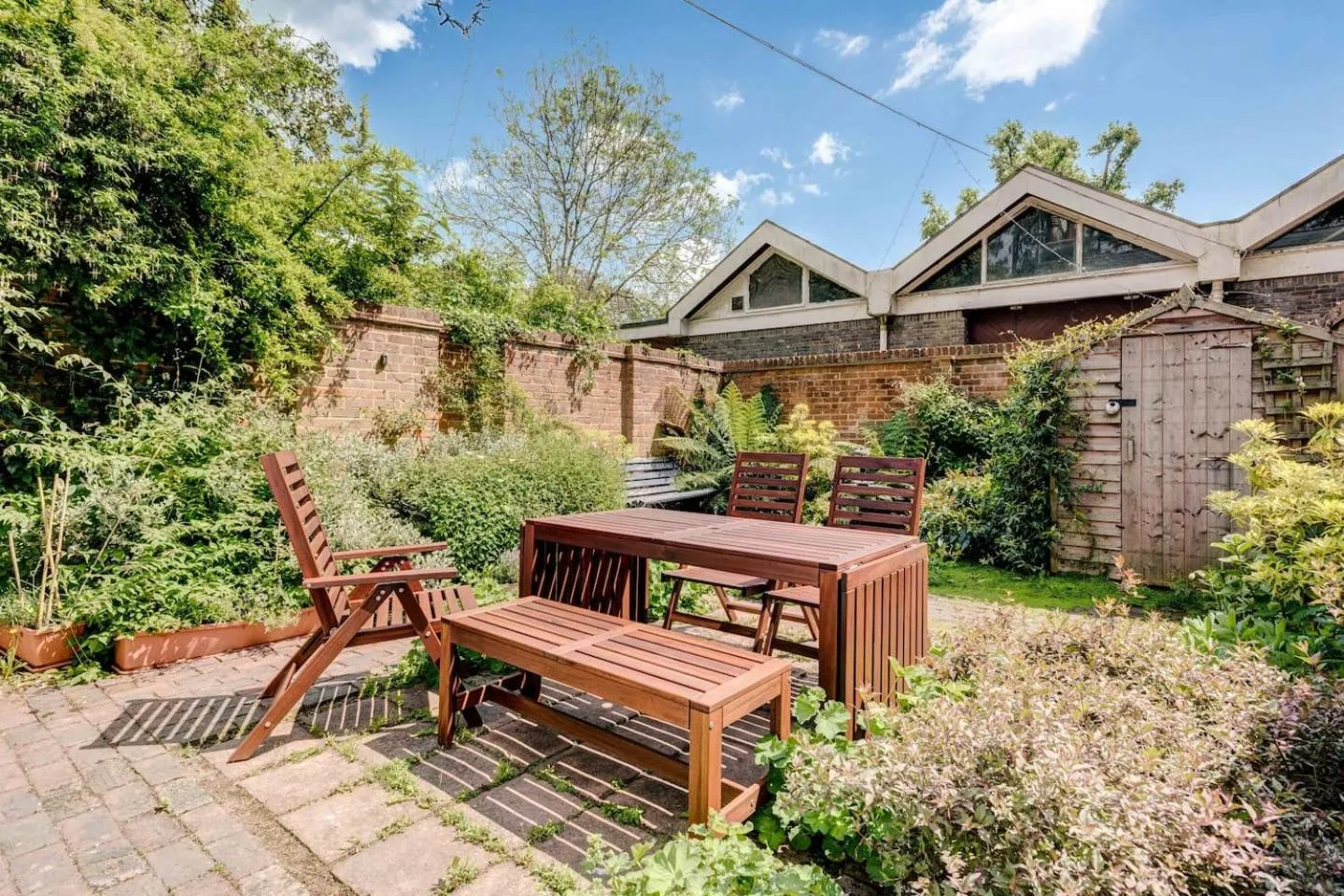 Garden in The Writers Retreat- Hastings