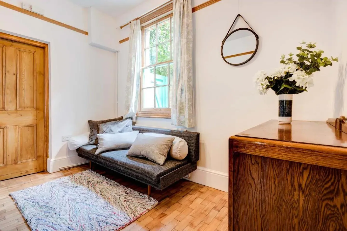 Seating area in The Writers Retreat- Hastings