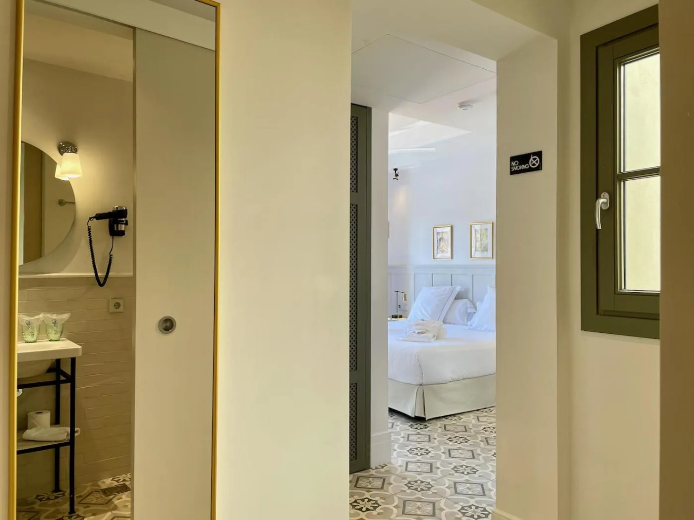 Bed in Hotel Basilica