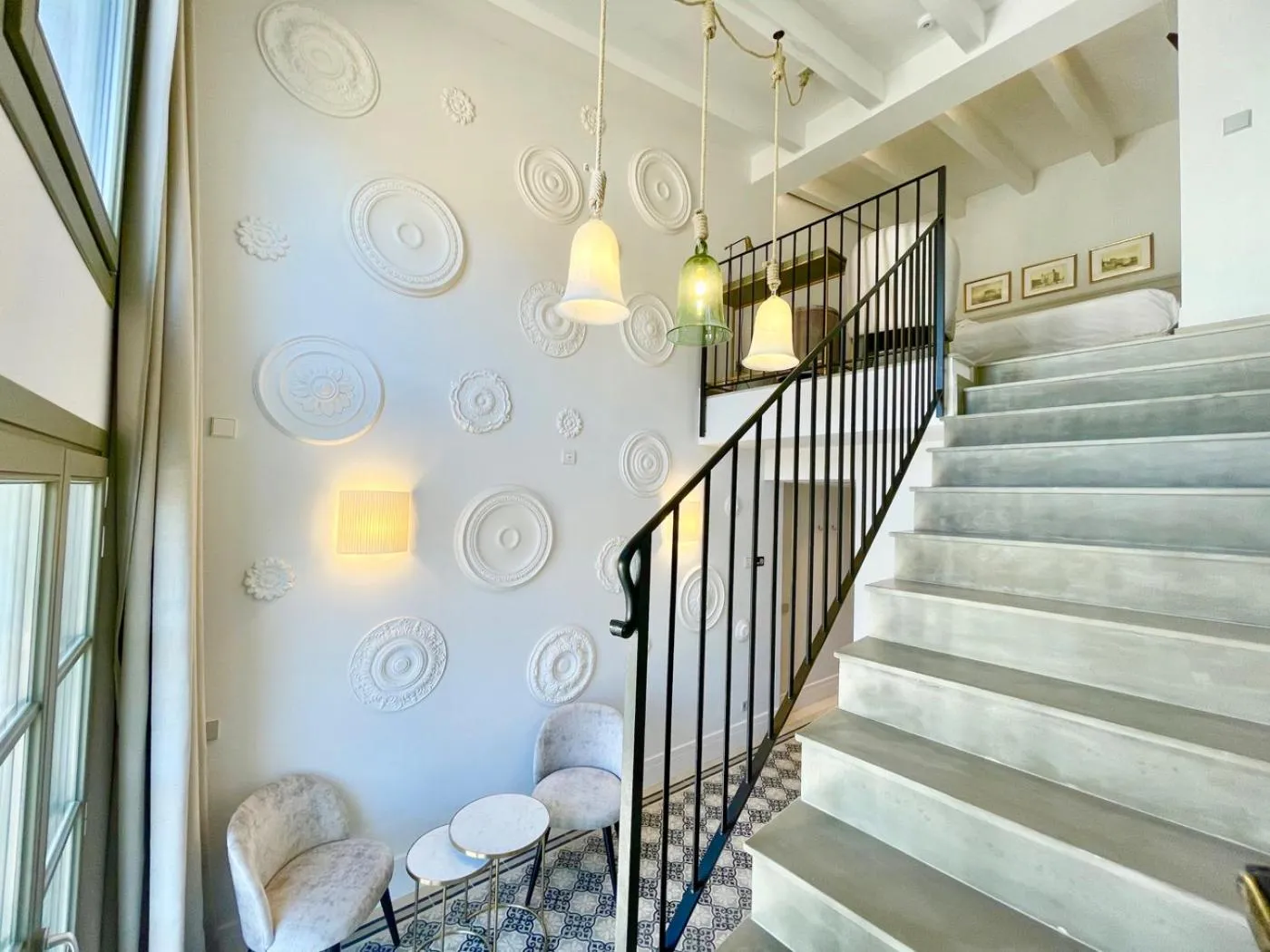 Lobby or reception in Hotel Basilica