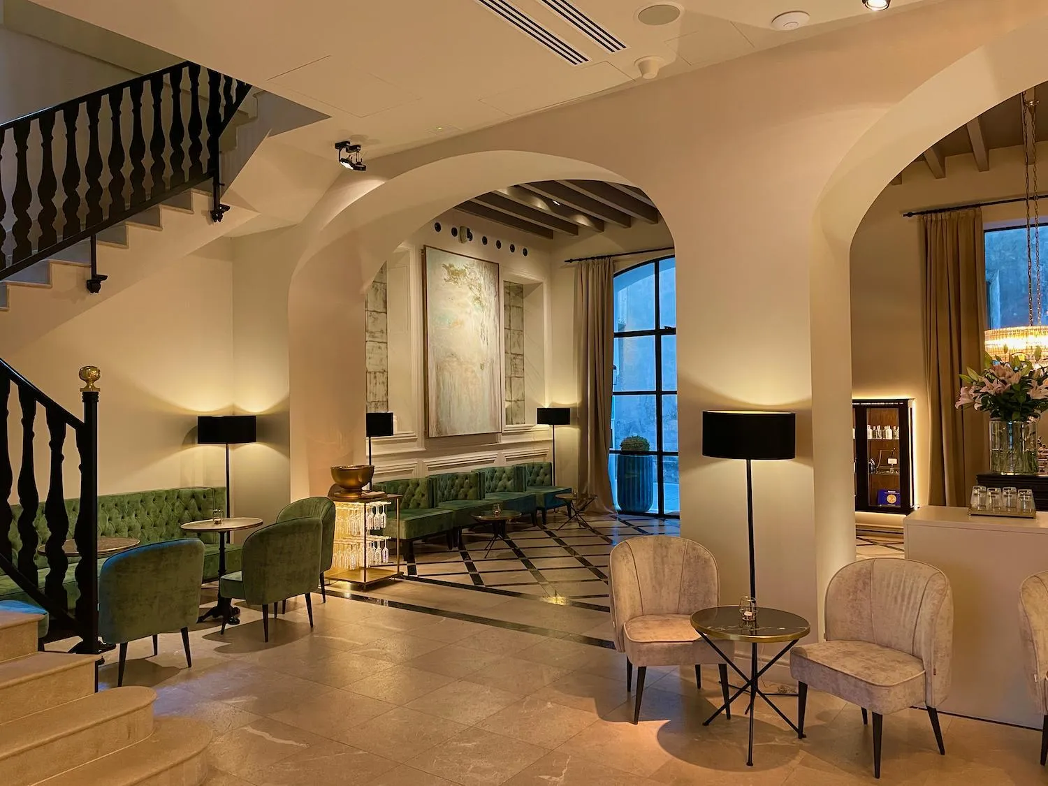 Lobby or reception in Hotel Basilica