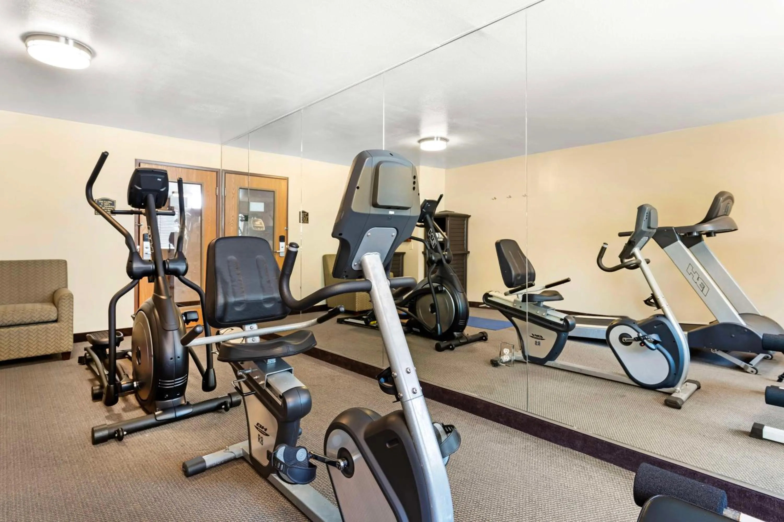 Fitness centre/facilities in Best Western Wittenberg Inn